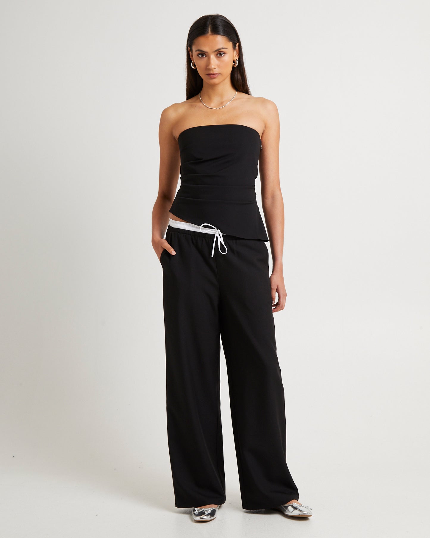 Celine Contrast Boxer Pant