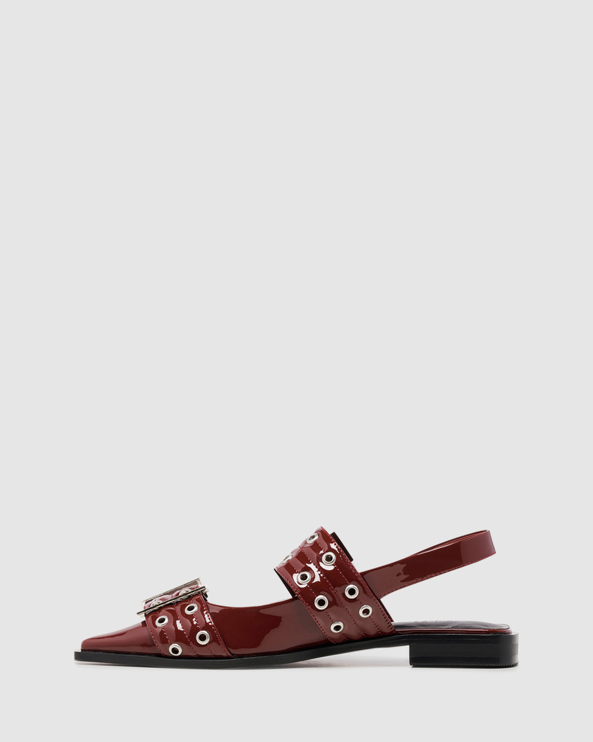 Matilda Pointed Flat CHERRY PATENT