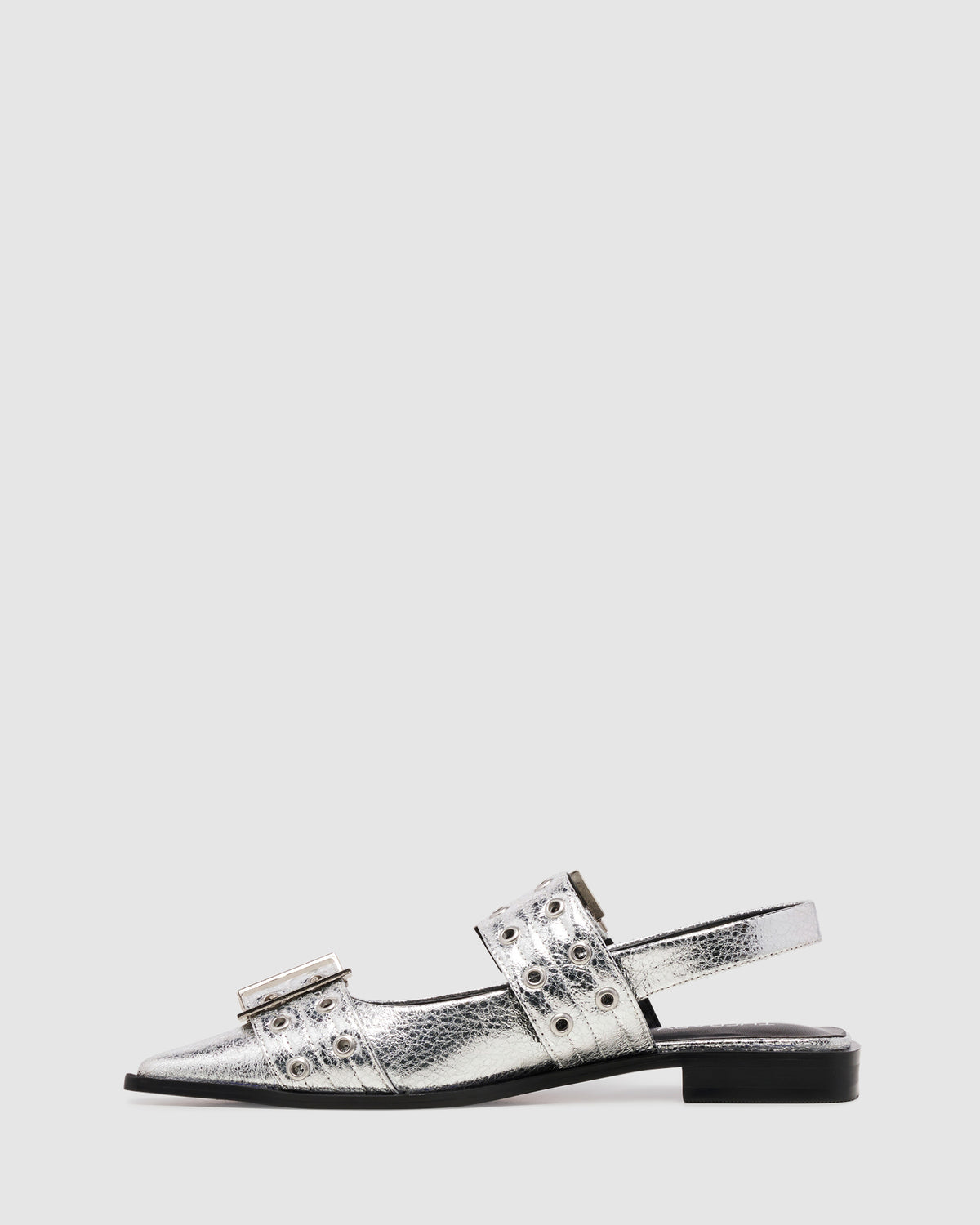 Matilda Pointed Flat SILVER