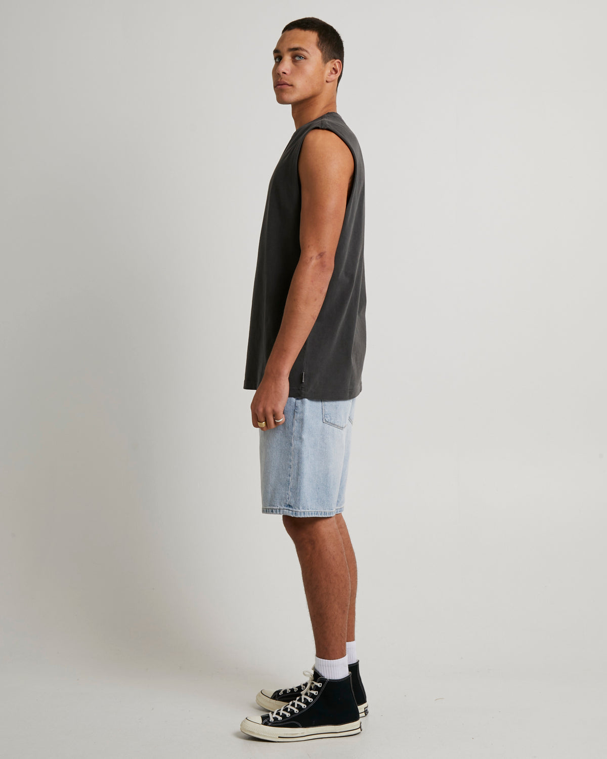 General Muscle Tee BLACK