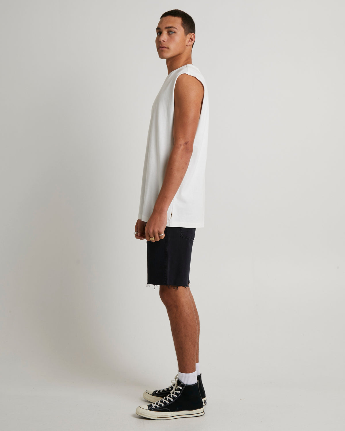 General Muscle Tee WHITE