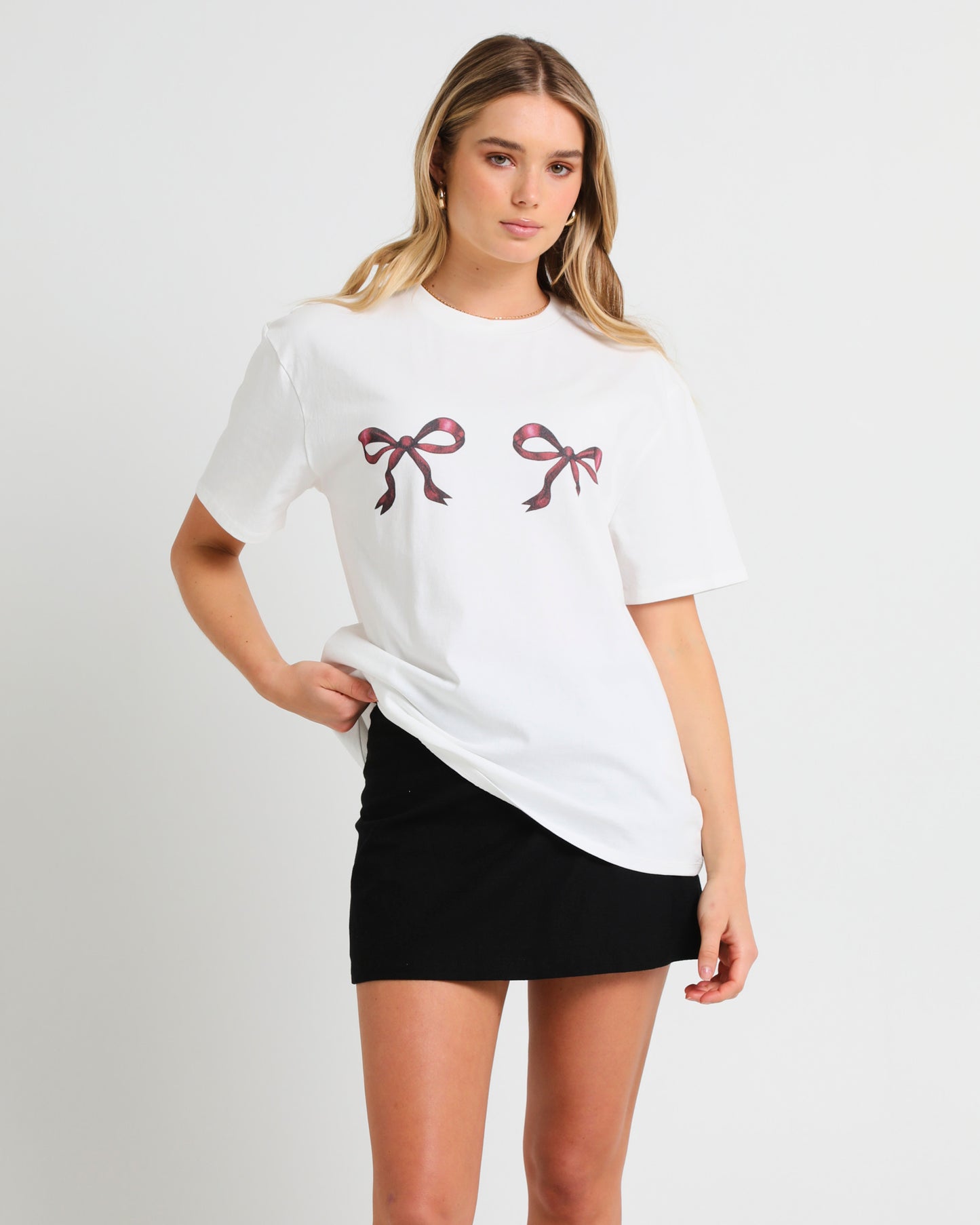 Femme Bow Oversized T-Shirt