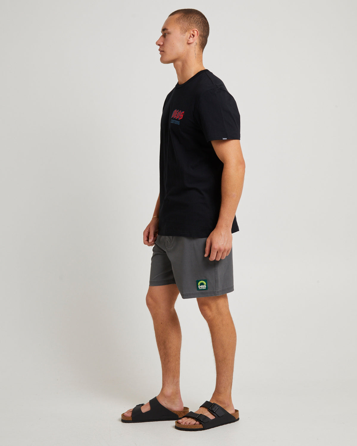 Slab Short Sleeve T-Shirt BLACK