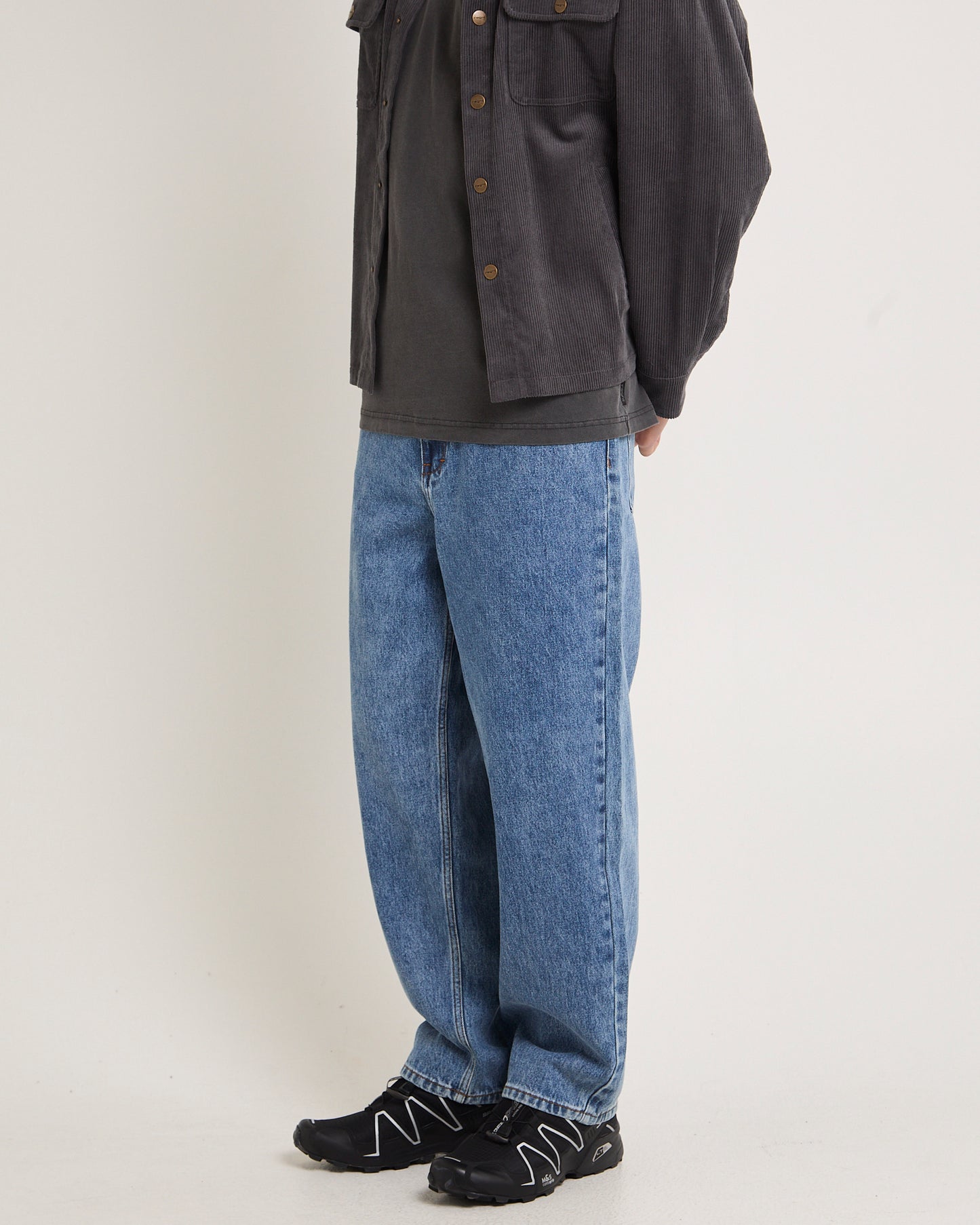 Knocker Wide Leg Denim Jeans
