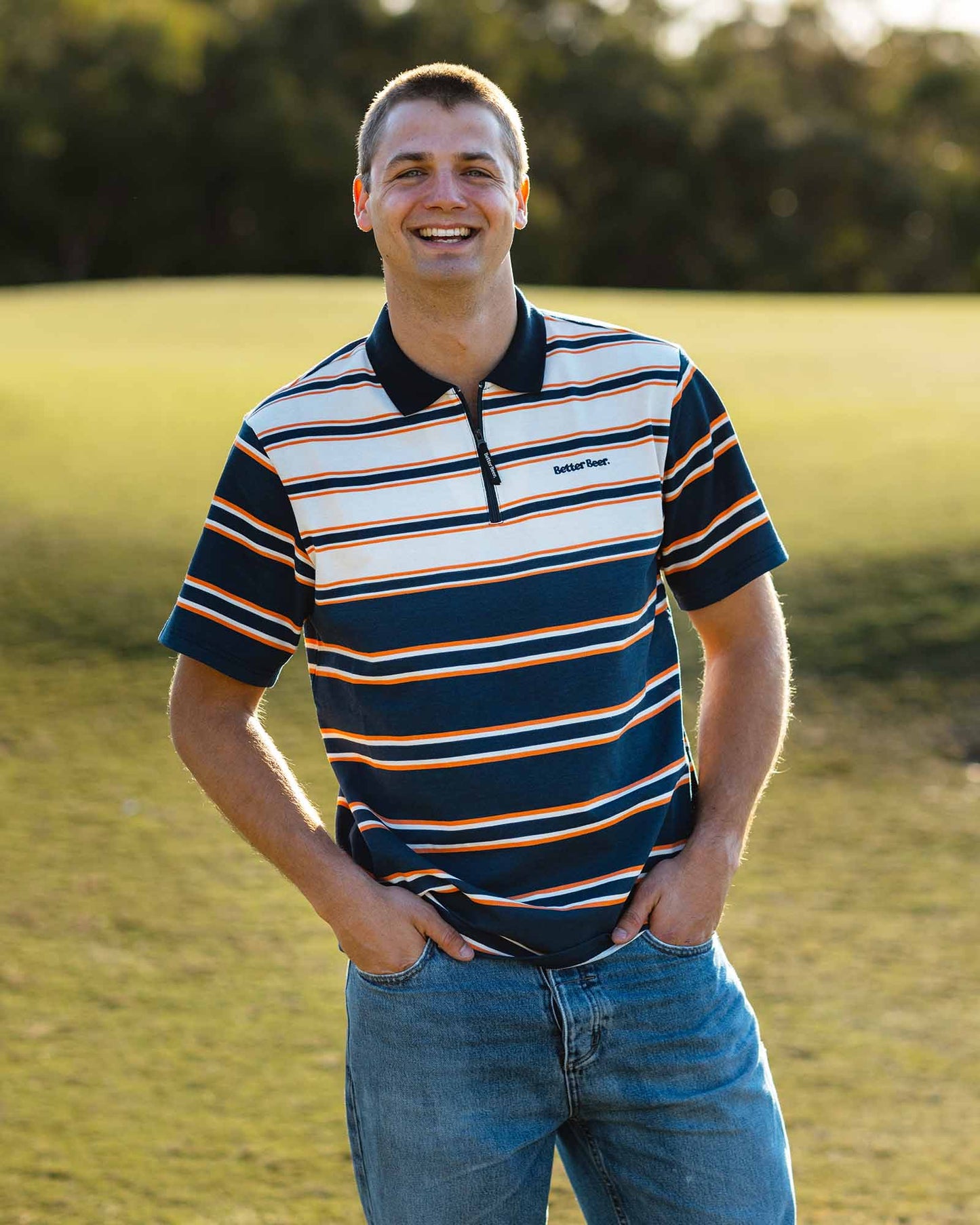 Golf Polo Wordmark Shirt