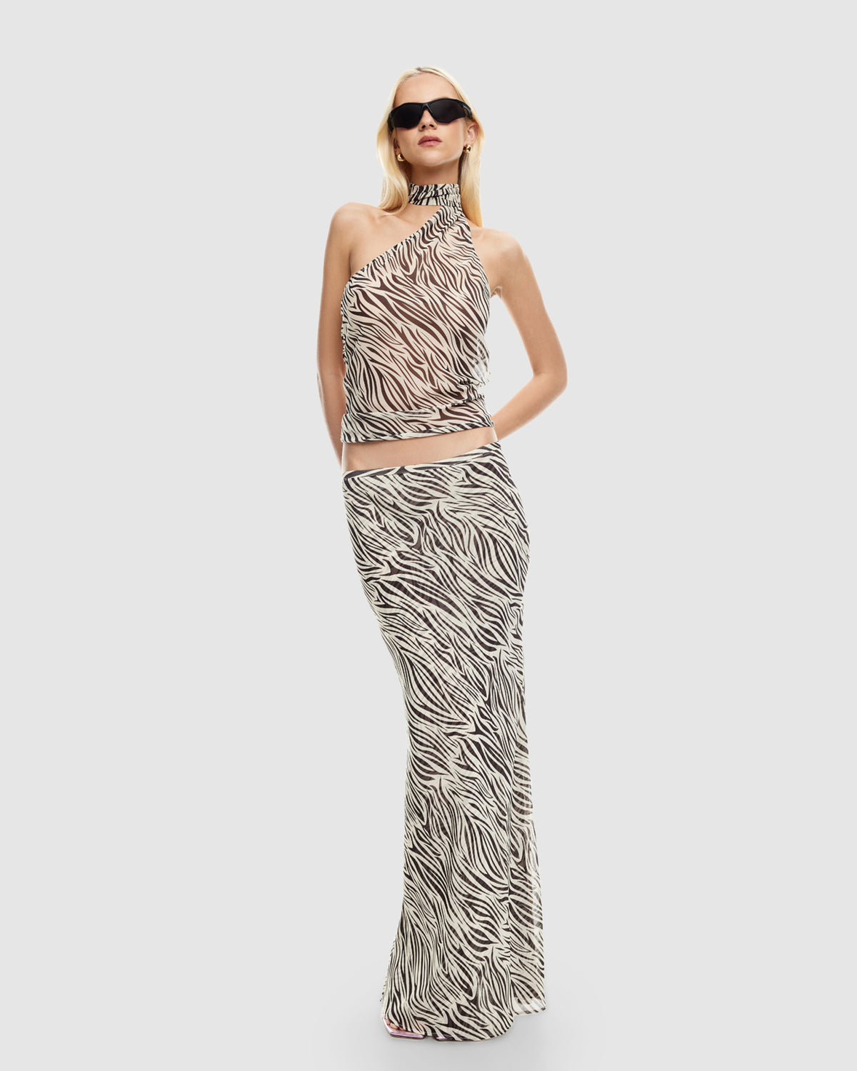 Endless Maxi Skirt ZEBRA