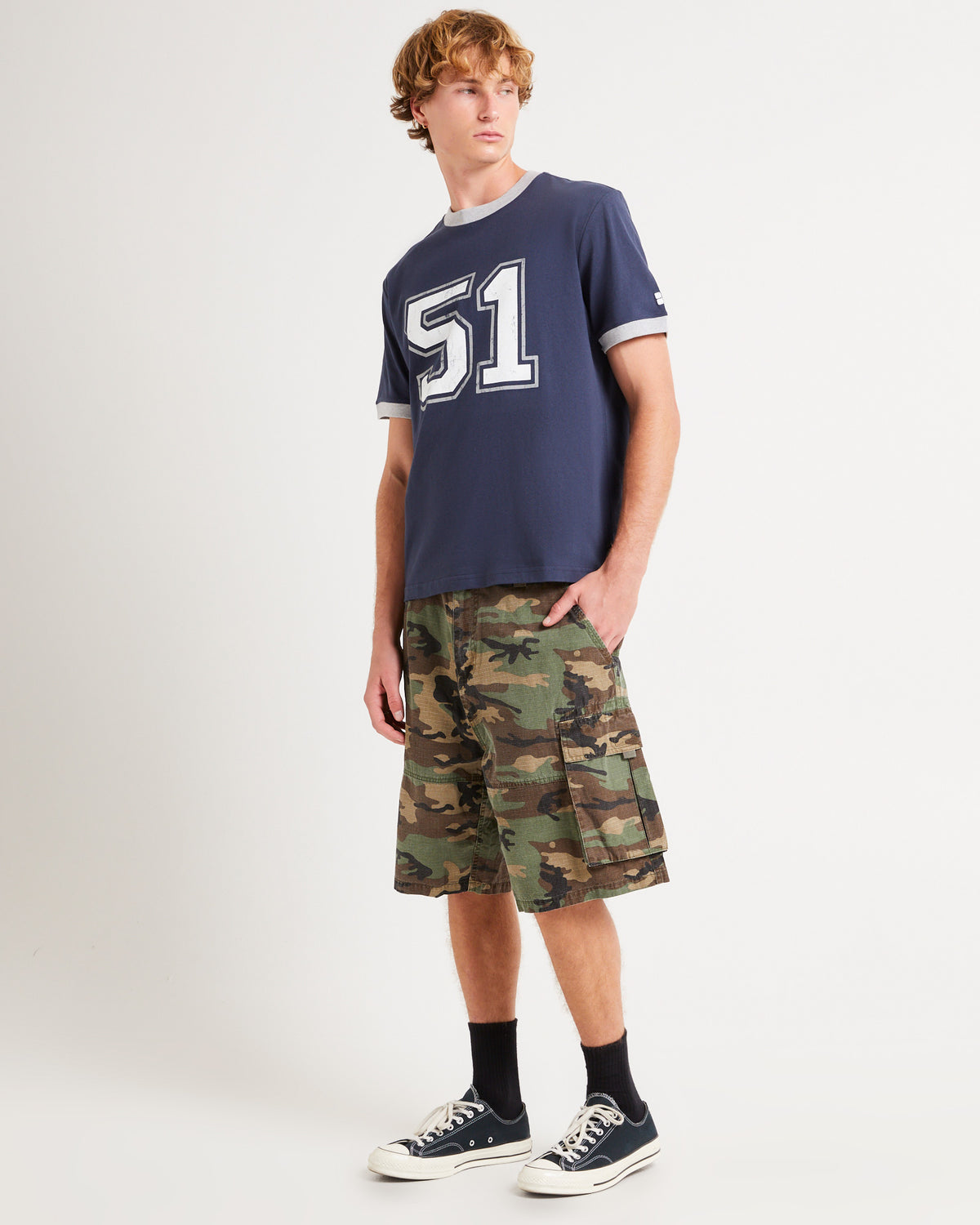 Era Ringer T-Shirt NAVY
