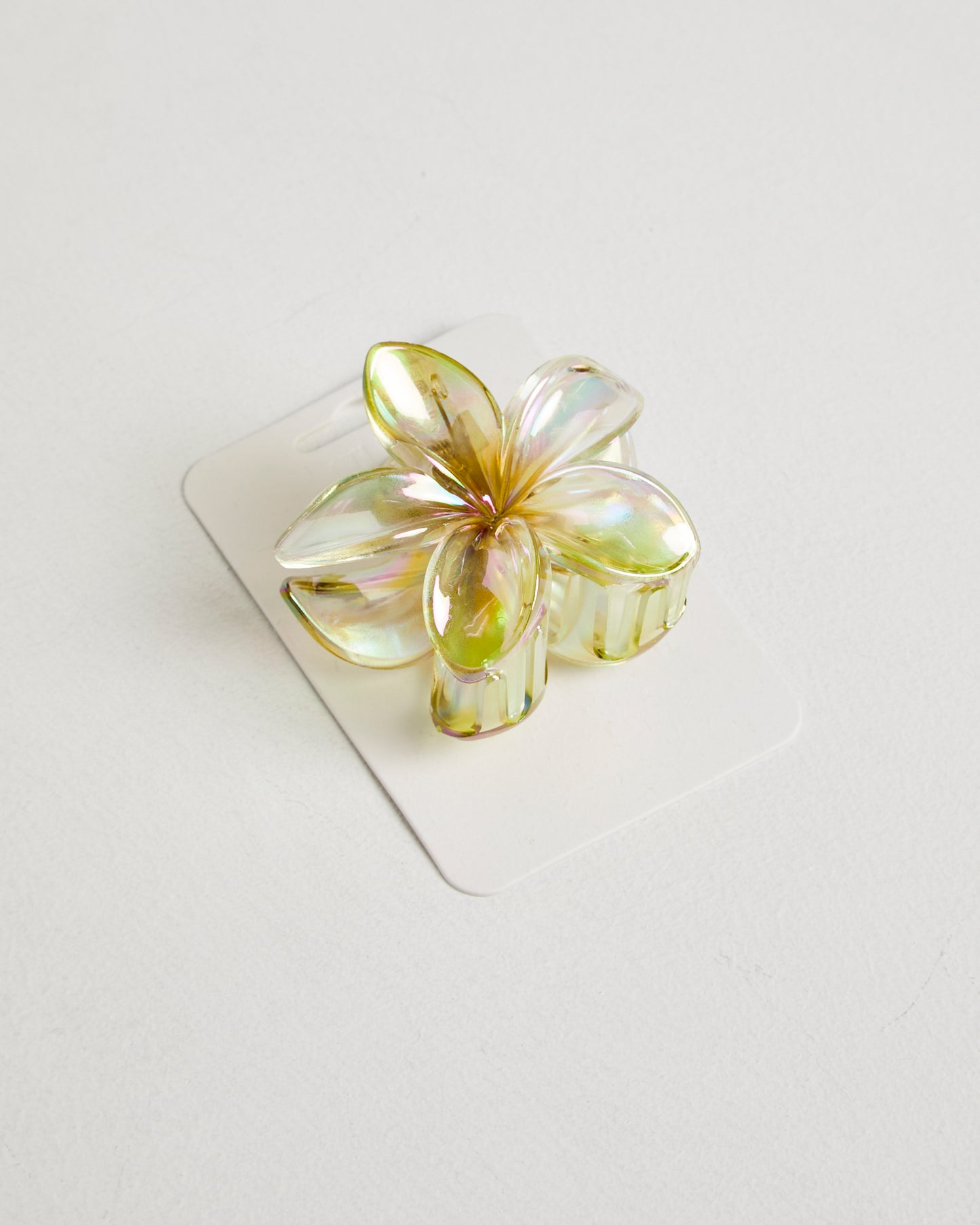 Metallic Flower Clip