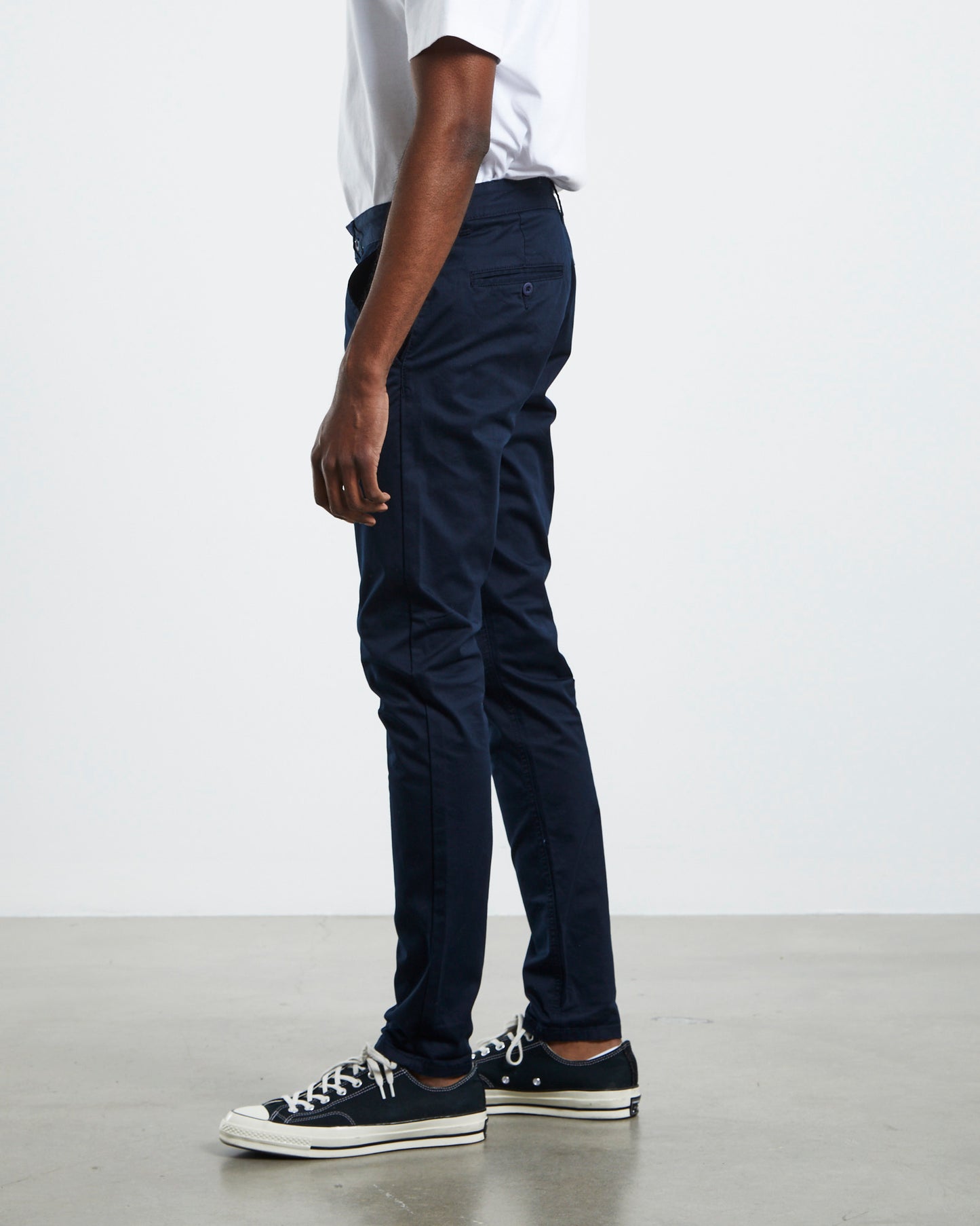 Hoxton Skinny Chino Pants Navy