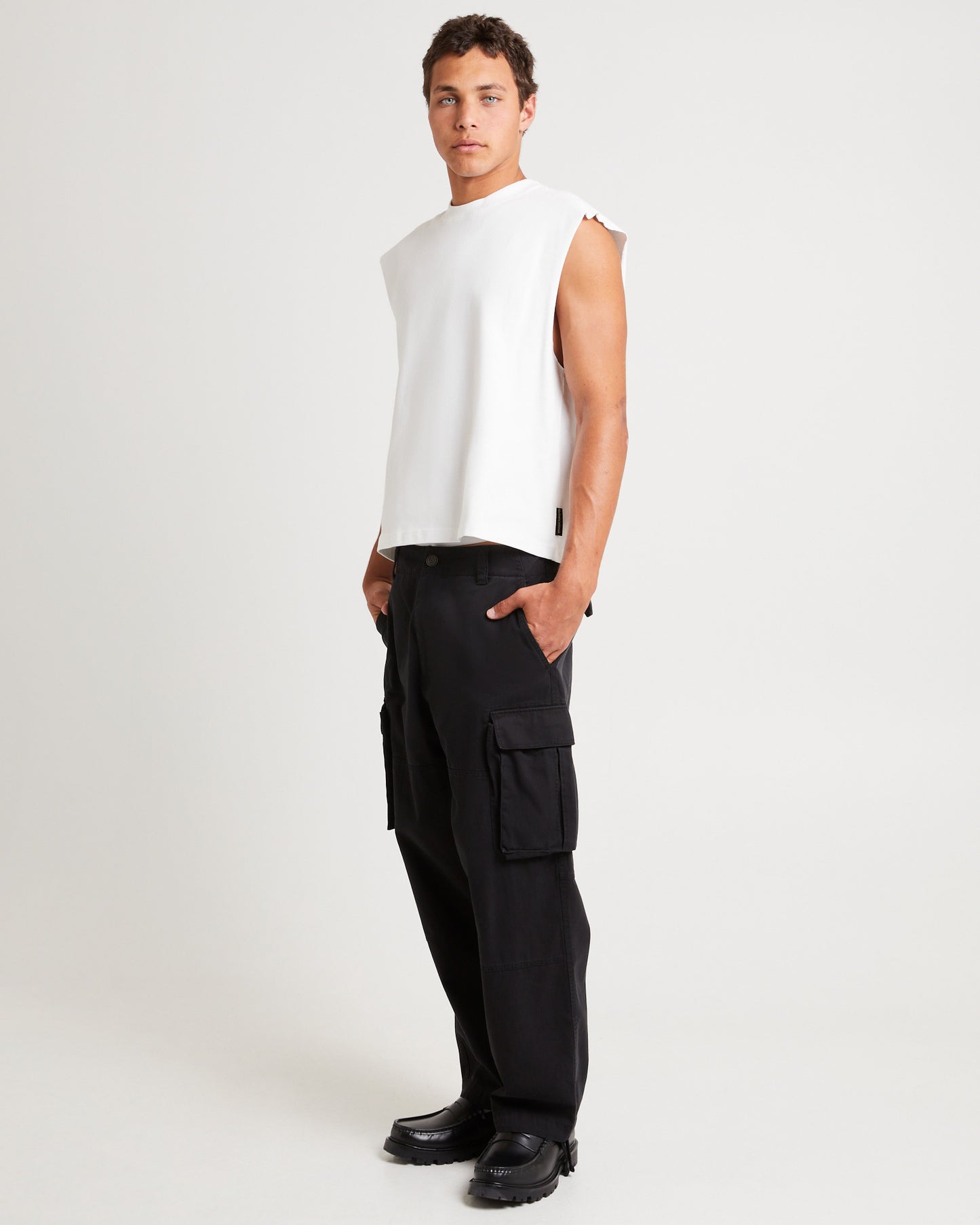 Box Sleeveless T-Shirt