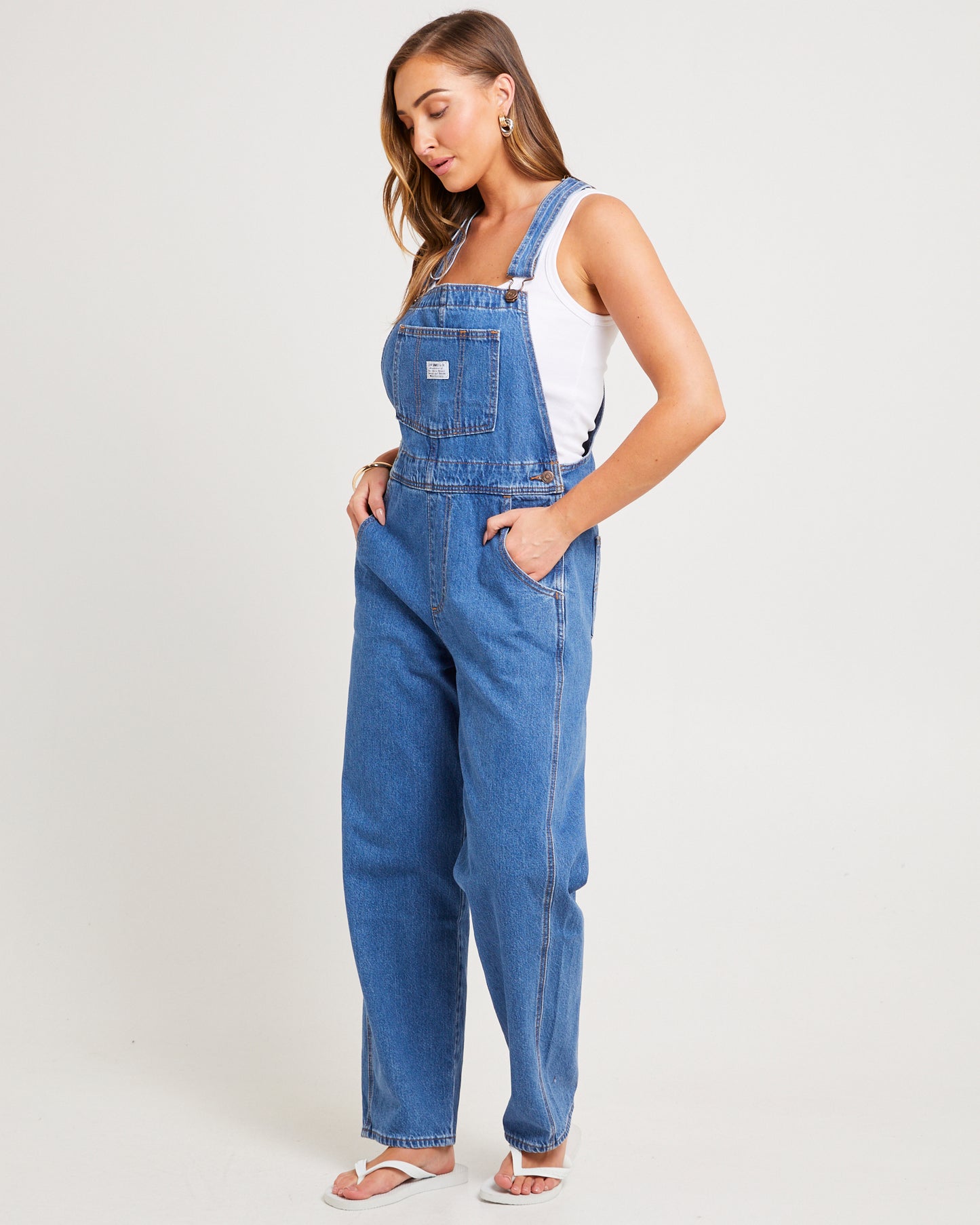 Vintage Overalls What A Delight Blue