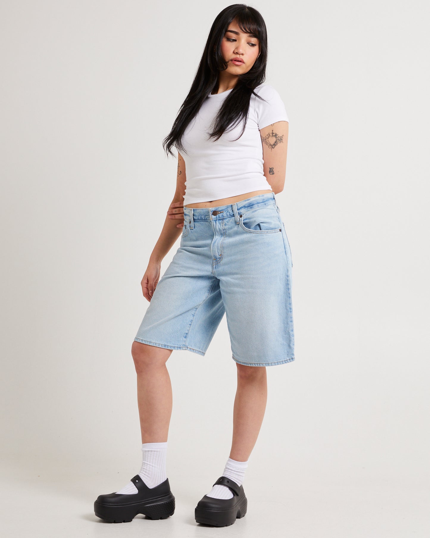 Baggy Dad Denim Jorts