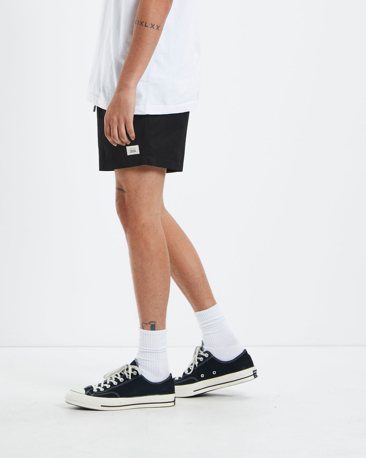 Newport Volley Boardshorts Black BLACK