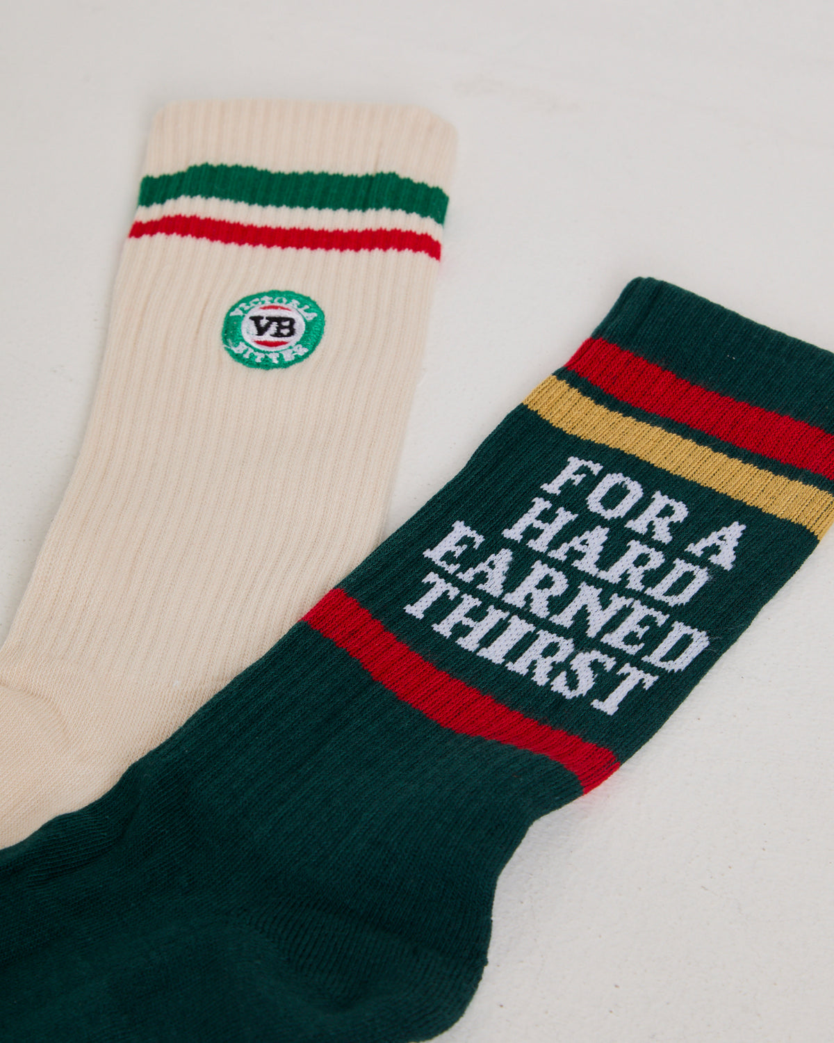 VB Gift Can And Stubby Sneaker Socks 2 Pack ASSORTED