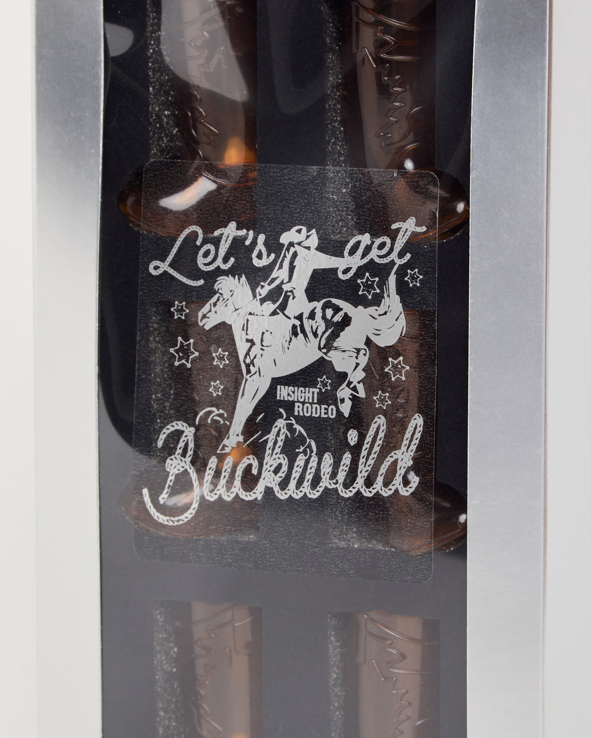 Rodeo Shot Glass 6pk BROWN