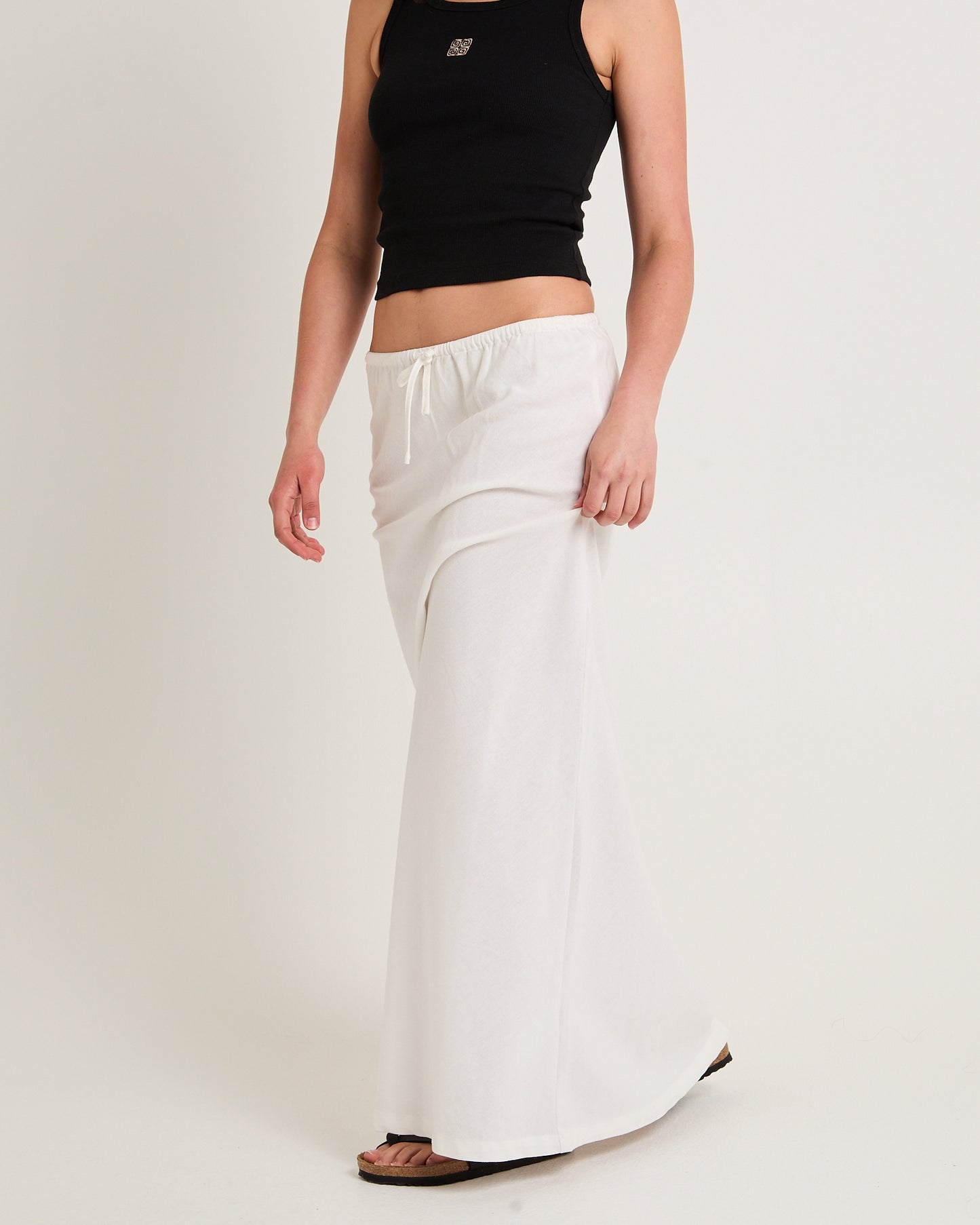 Sandy Tie Front Skirt