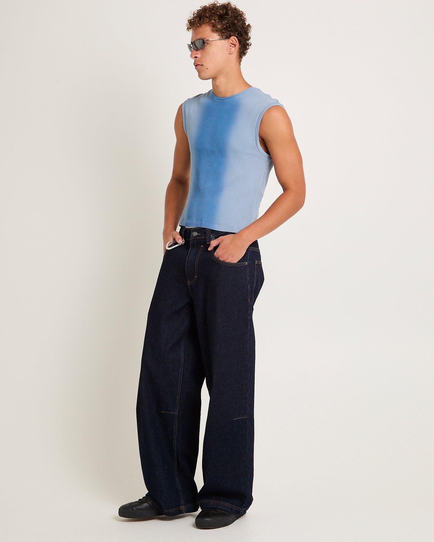 Blue Glare Tank Top