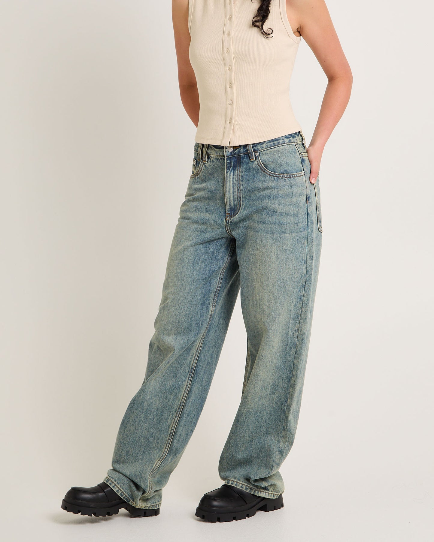 Bobby Baggy Dad Denim Jeans