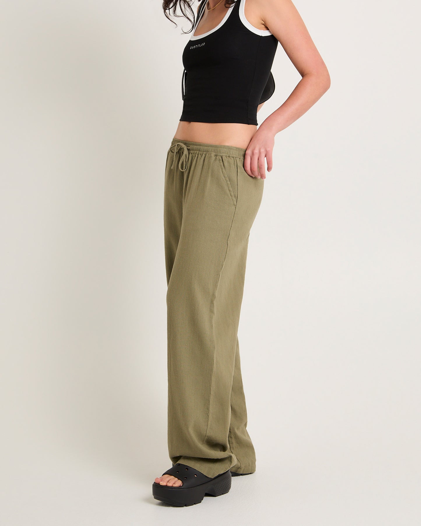 Kai Linen Draw Pant