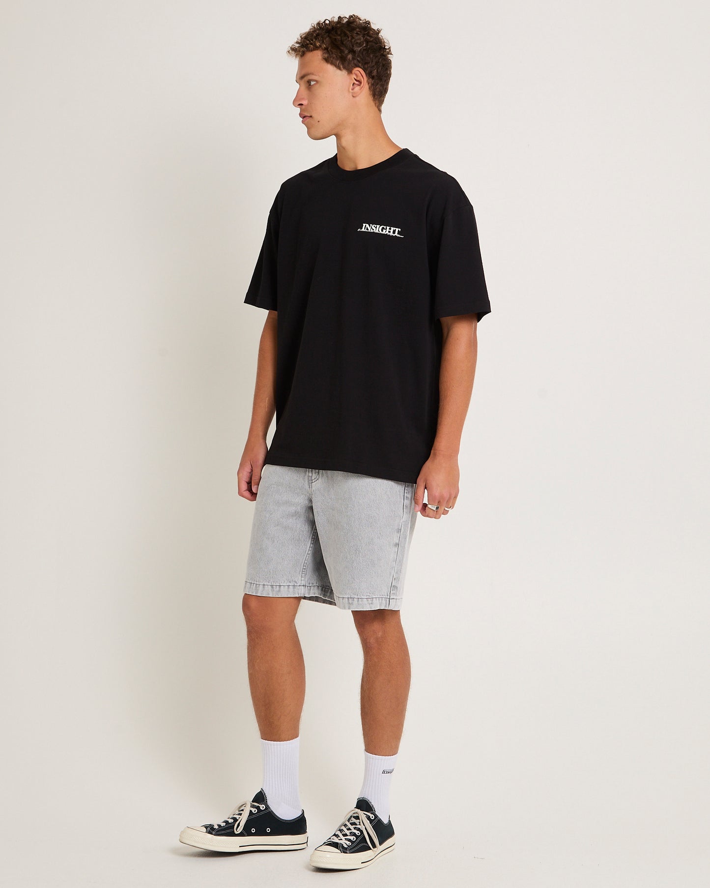 Distort T-Shirt Vintage Black