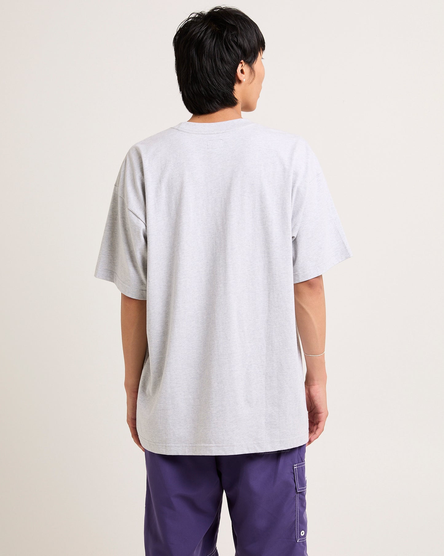 Chrome Pill T-Shirt in Light Grey Heather