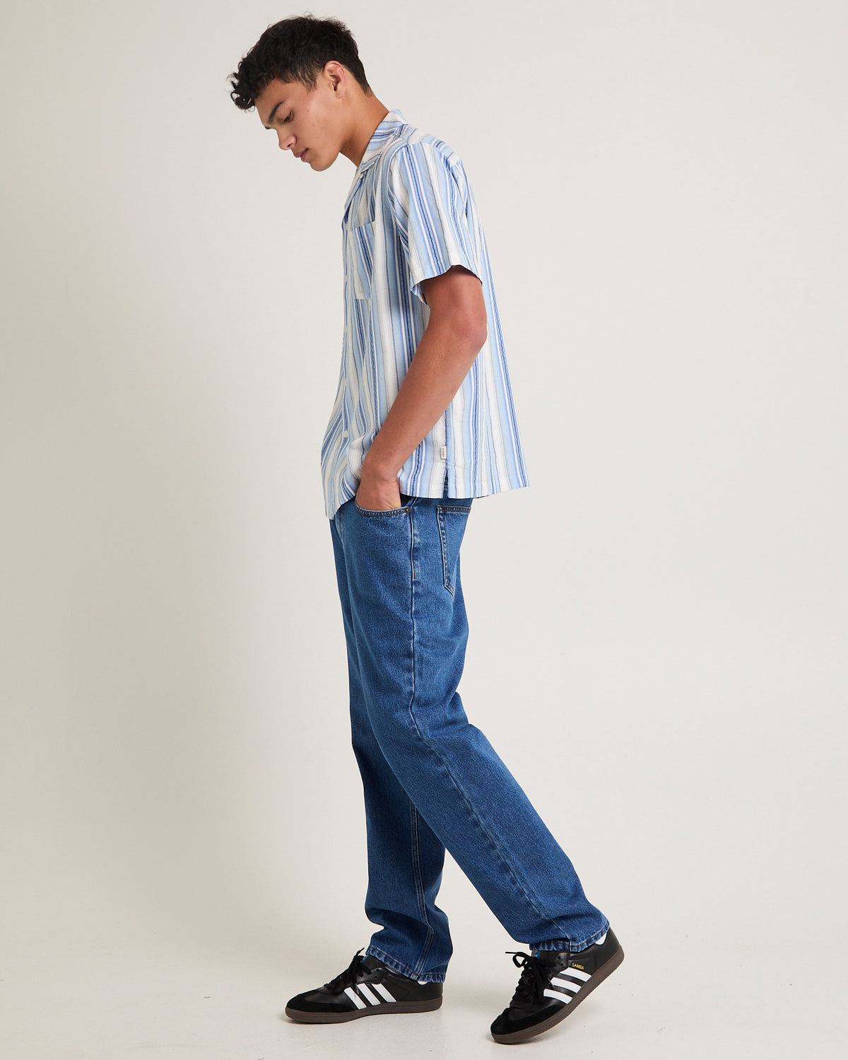 Reunion Straight Leg Denim Jeans CAPRI INDIGO