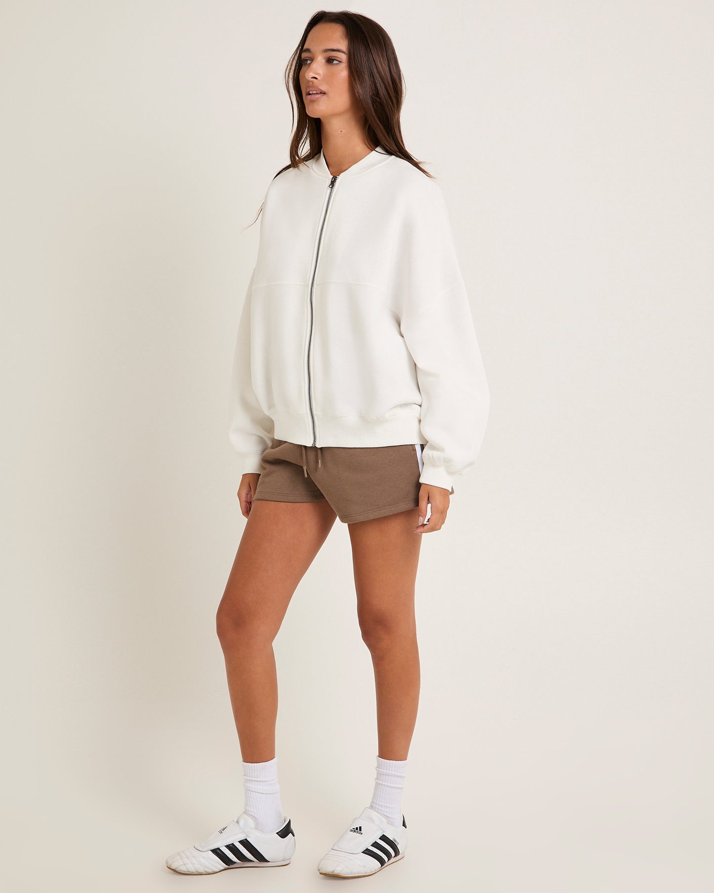 Subtitled Zip Bomber Jacket