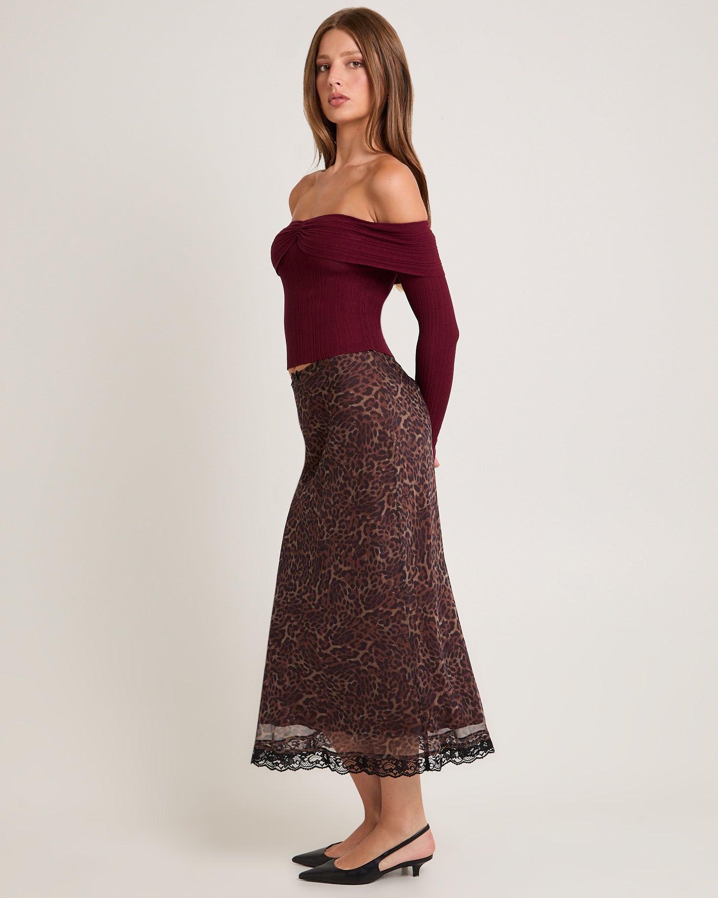 Tully Off Shoulder Knit Top