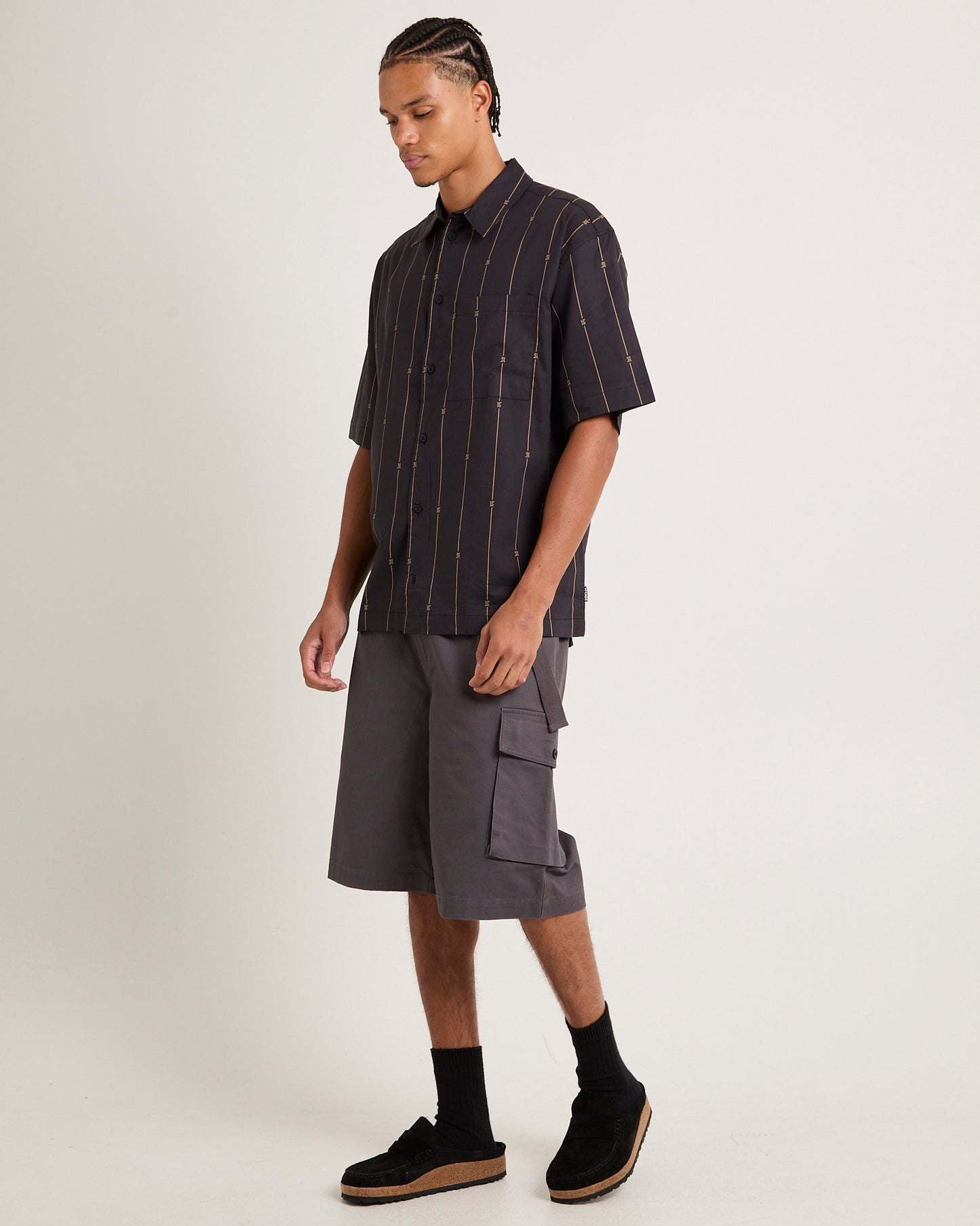 A Stripe Recycled Short Sleeve Shirt