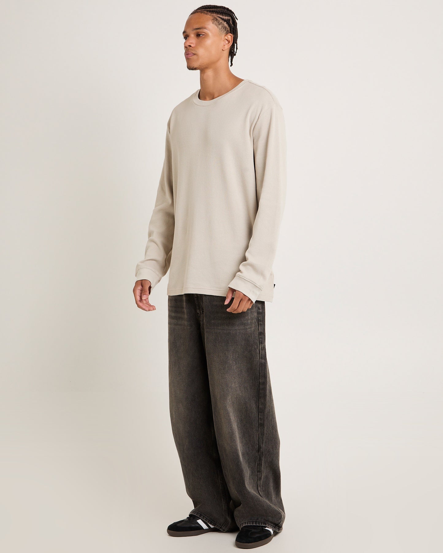 Waffle Long Sleeve Top