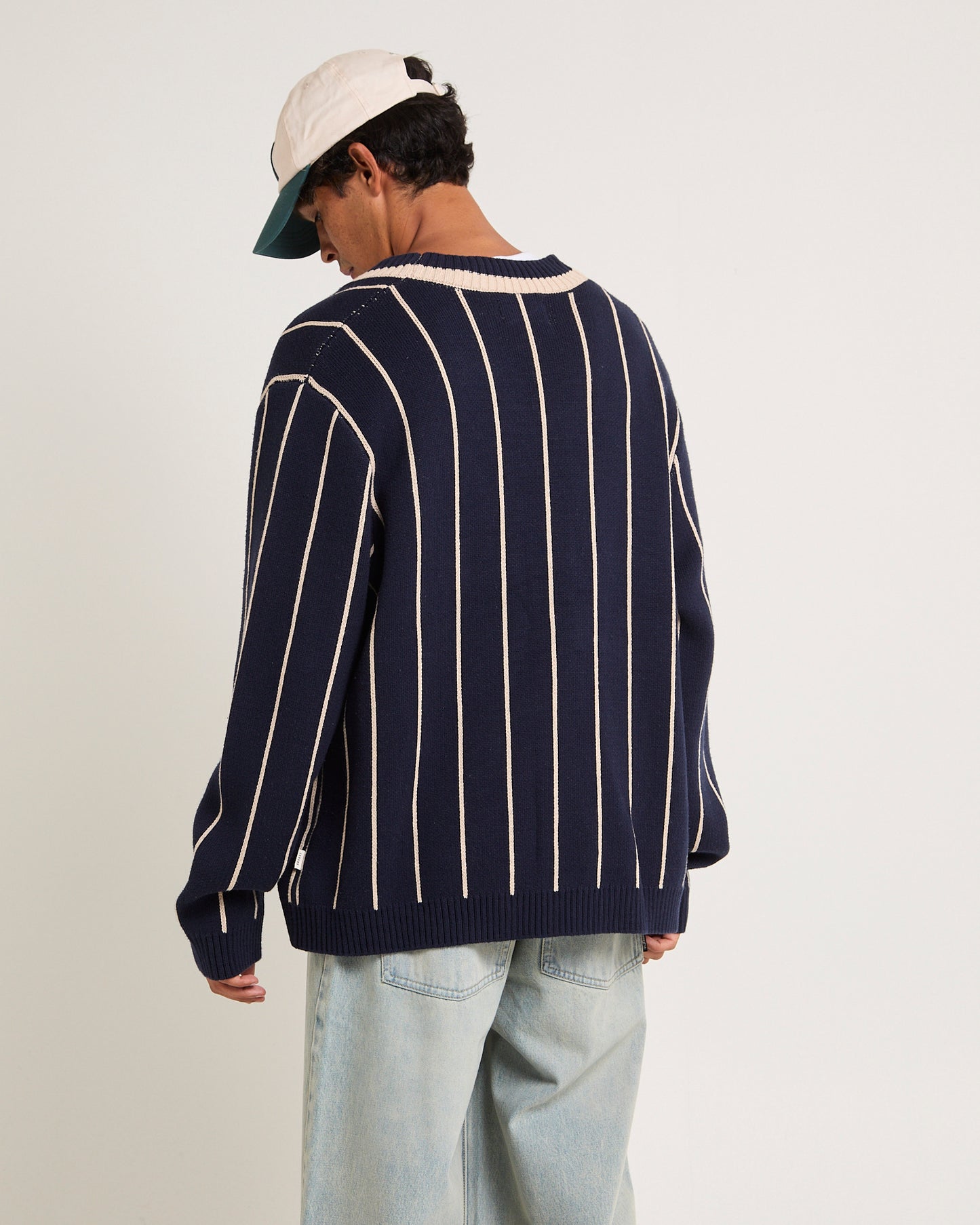 Avenue Stripe Cardigan