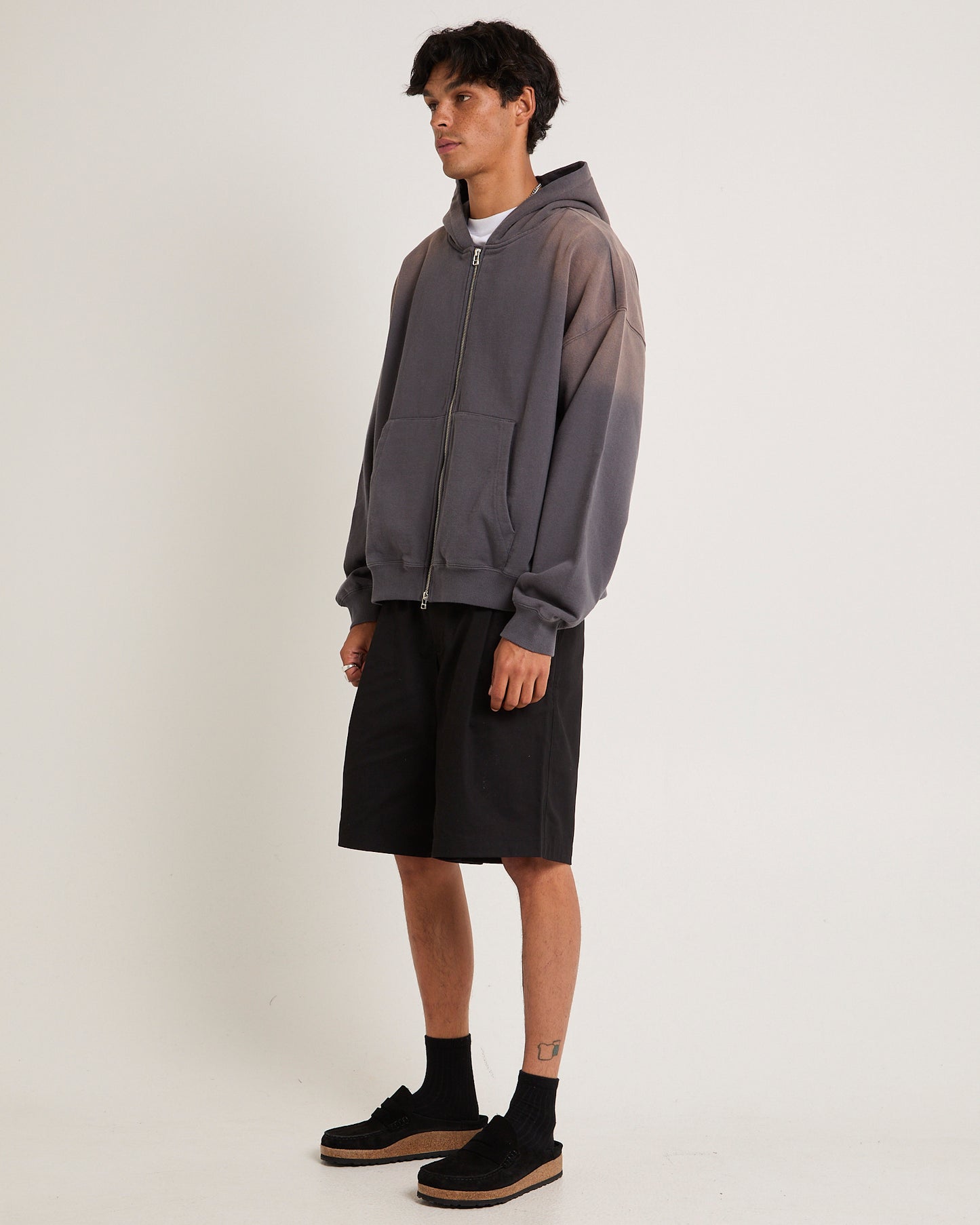 Spray Zip Hoodie