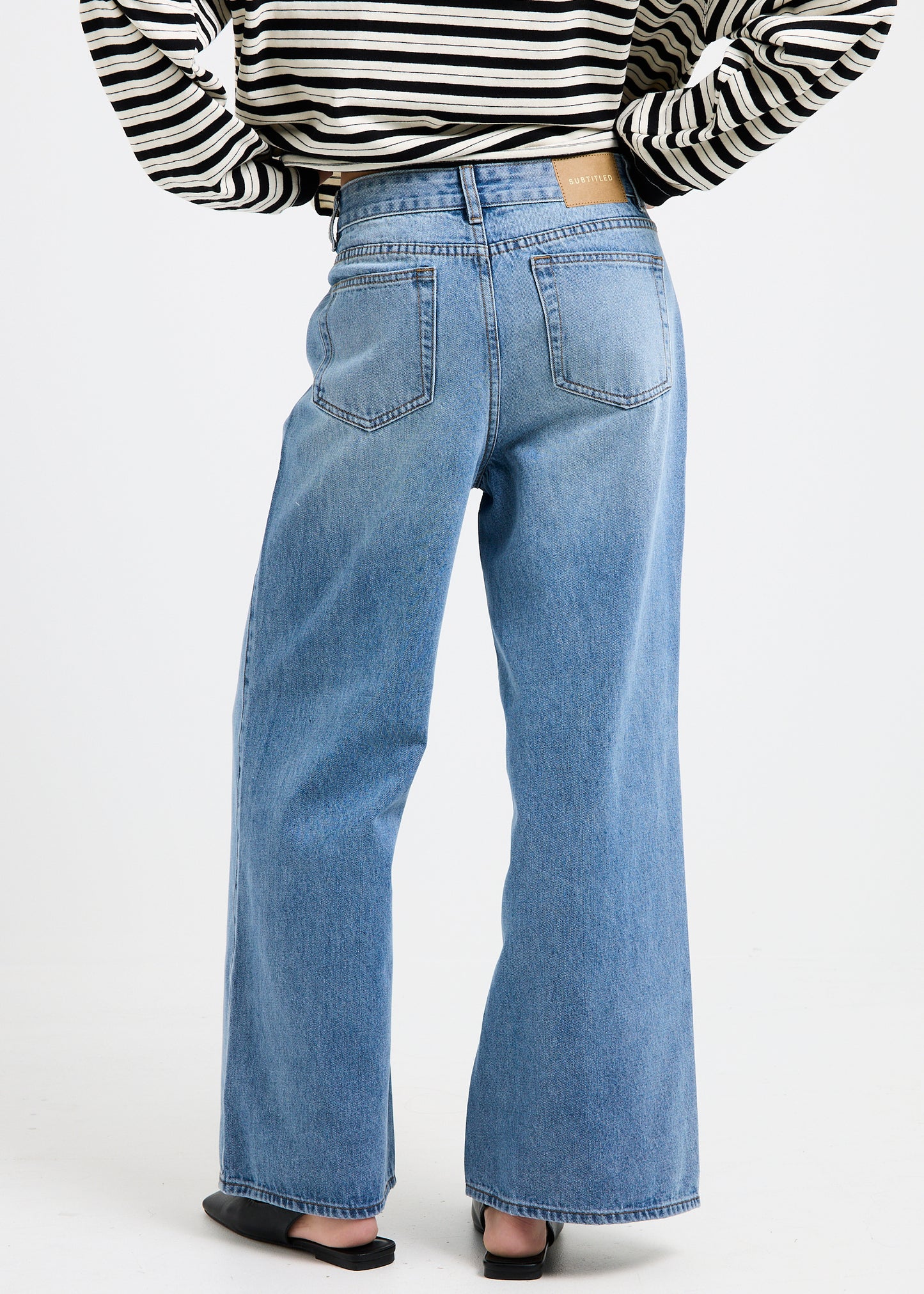 Wren Wide Denim Jeans Petite
