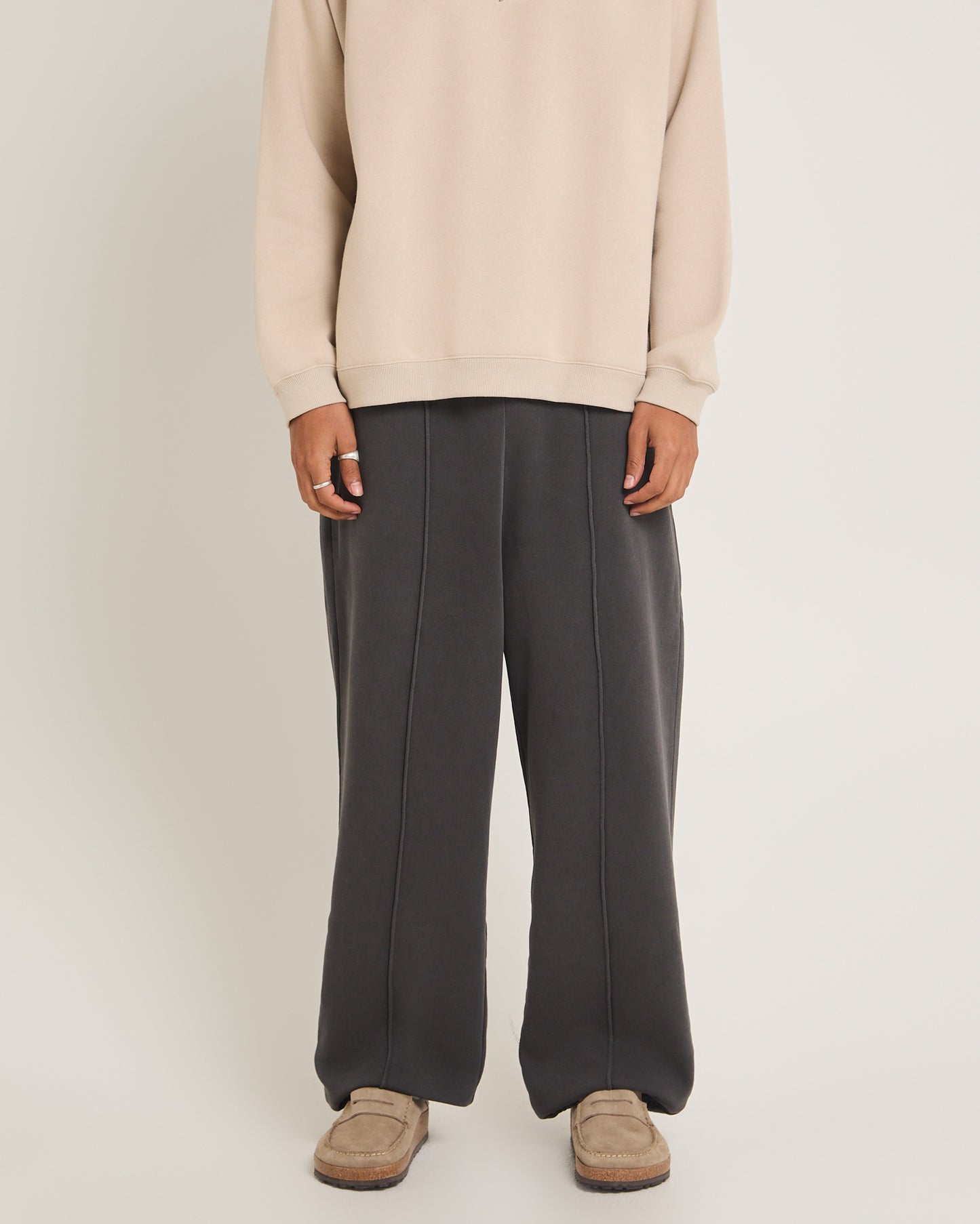 Script Straight Leg Track Pants