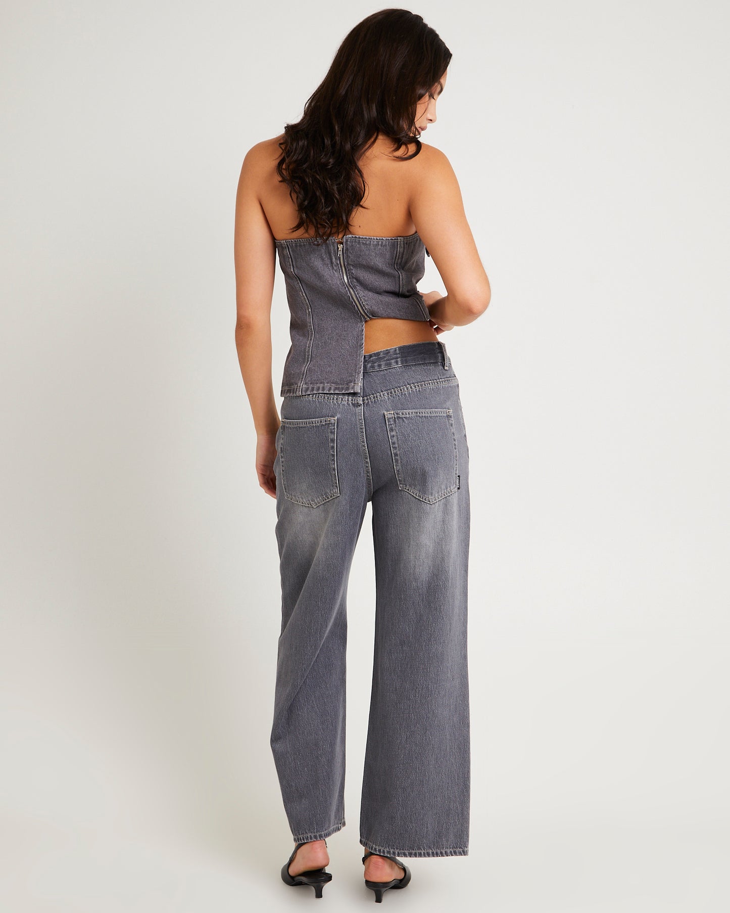 Rez Maxi Baggy Denim Jeans Petite