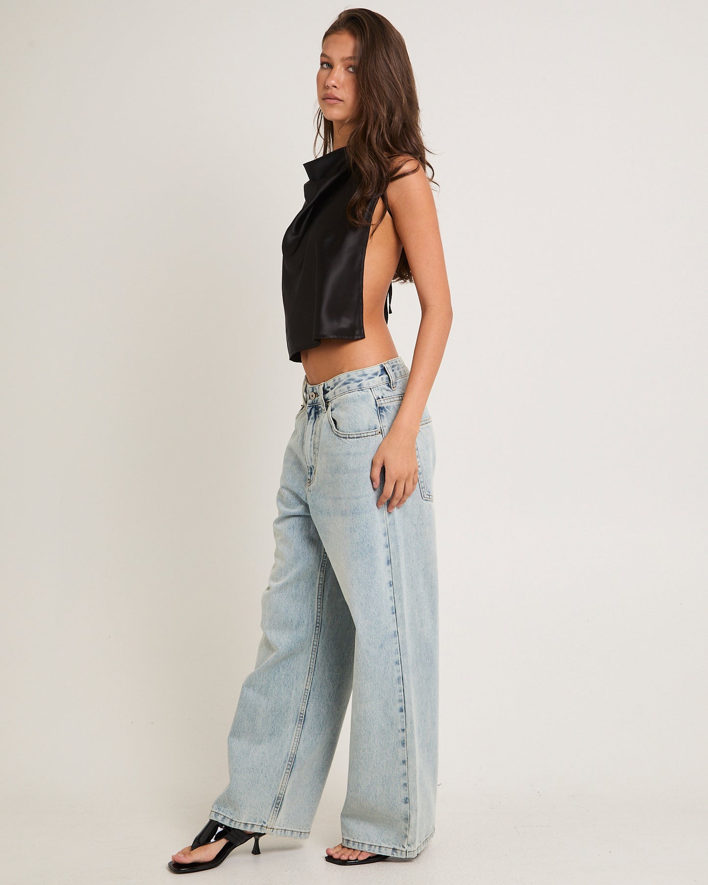 Rez Maxi Baggy Denim Jeans Petite