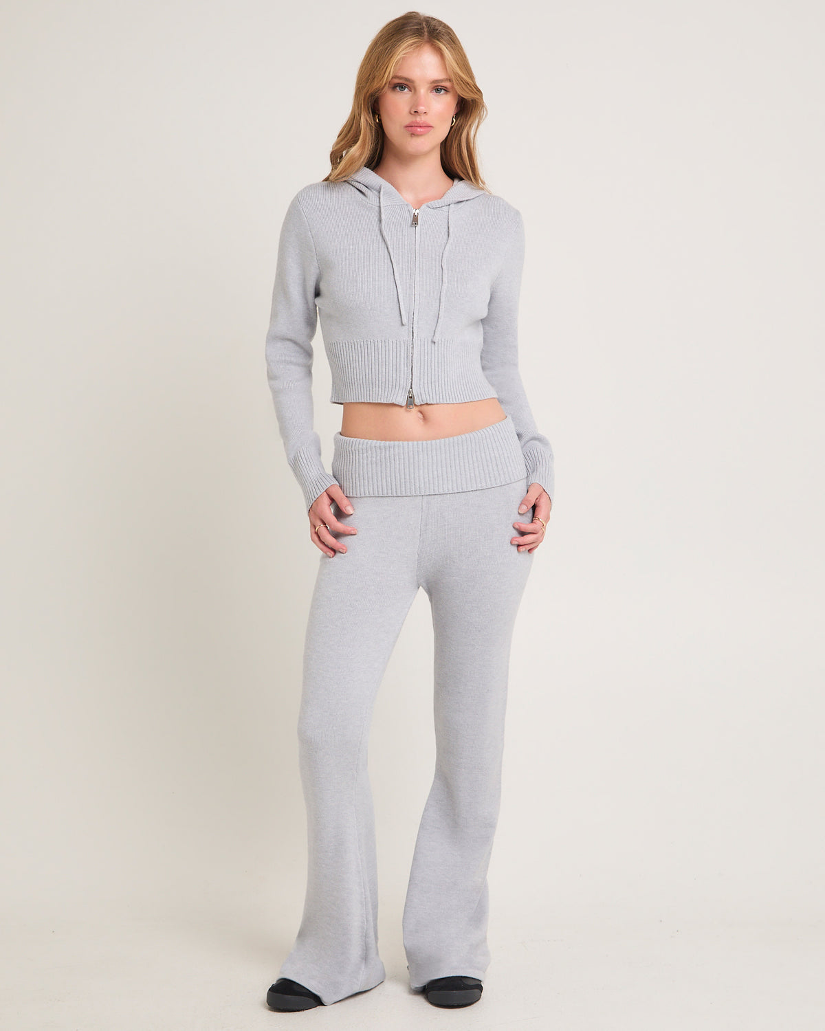 Sonia Fold Over Pants FAWN