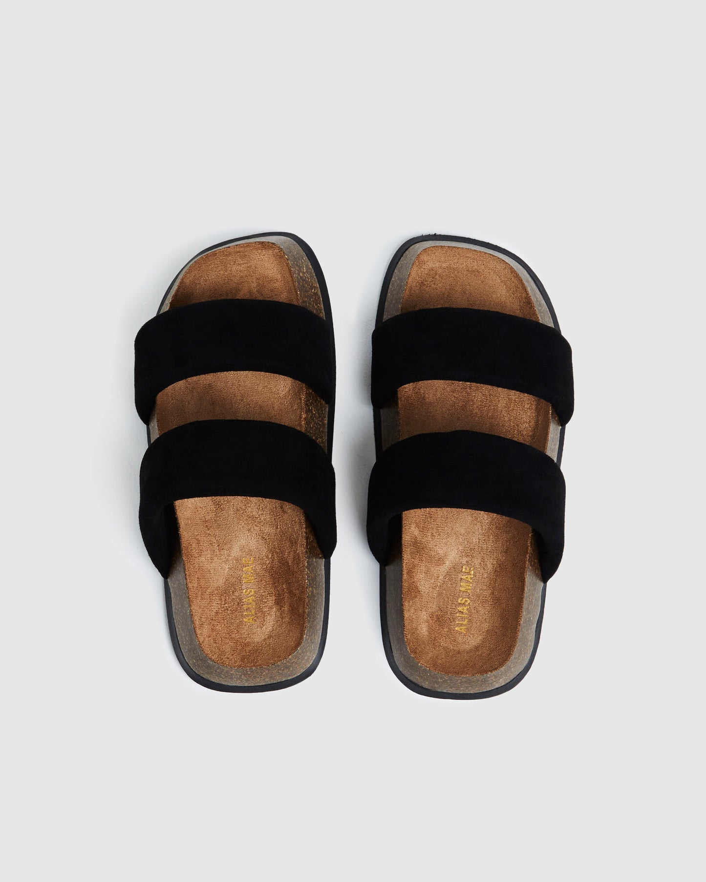 Darcie Sandals Black Suede