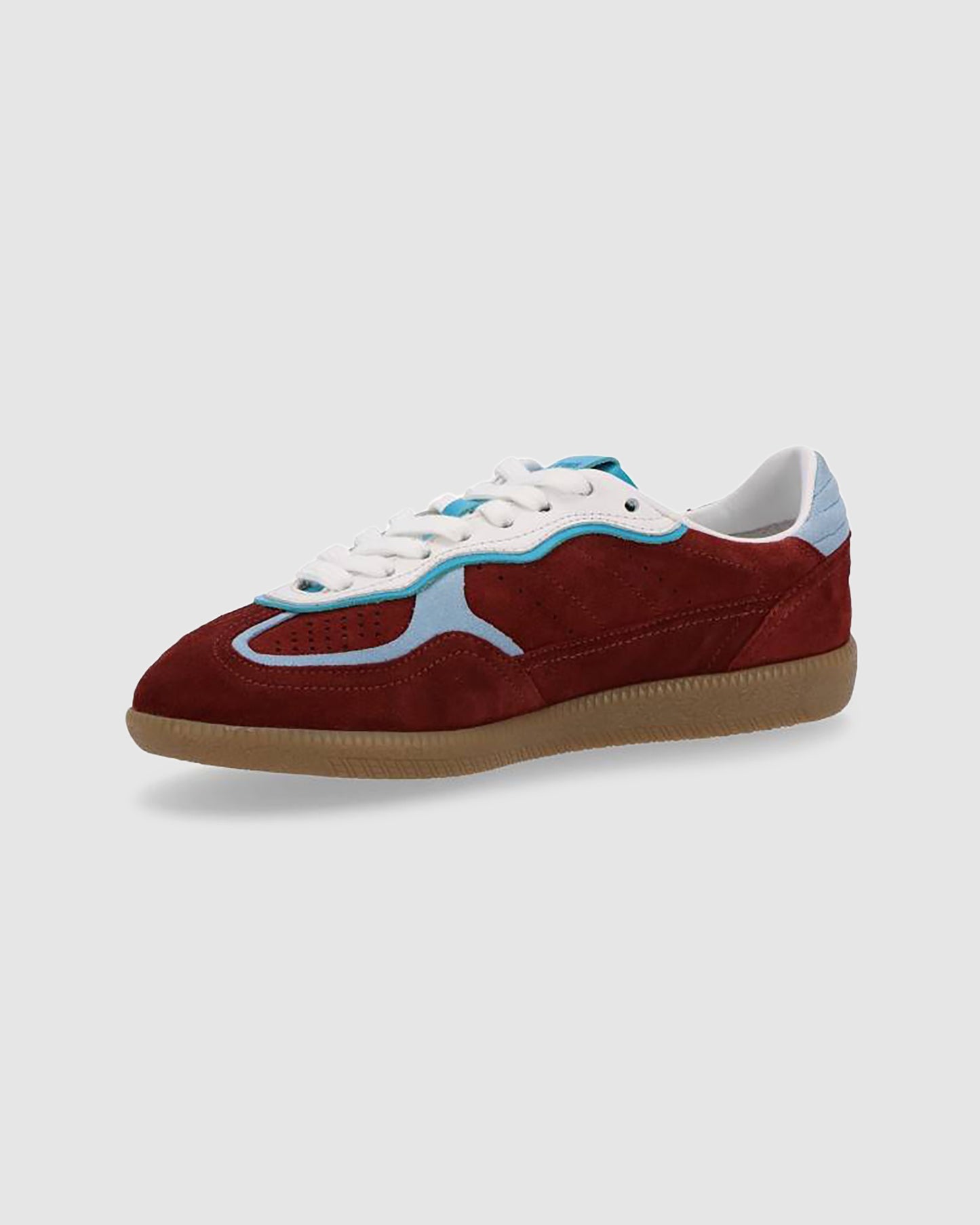 Tb.490 Rife Burgundy Leather Sneakers