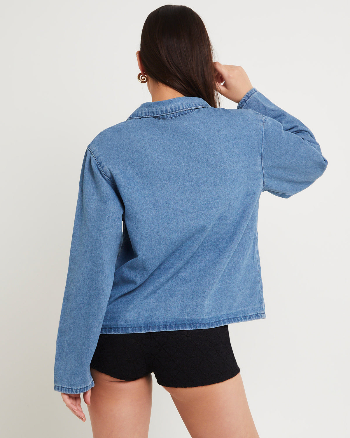 Bow Bow Denim Chore Jacket MID WASH