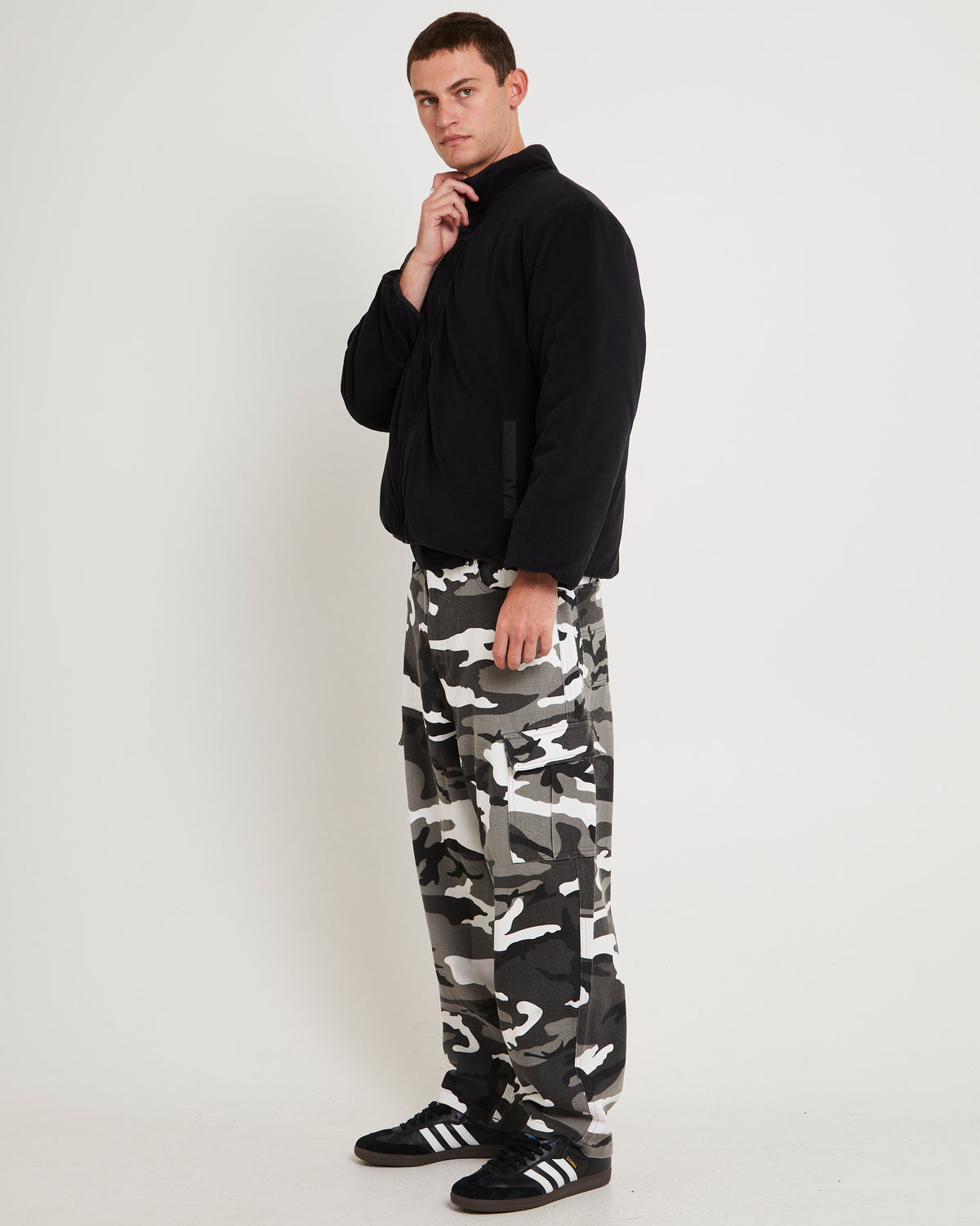 Auckland Camo Cargo Pants SNOW CAMO