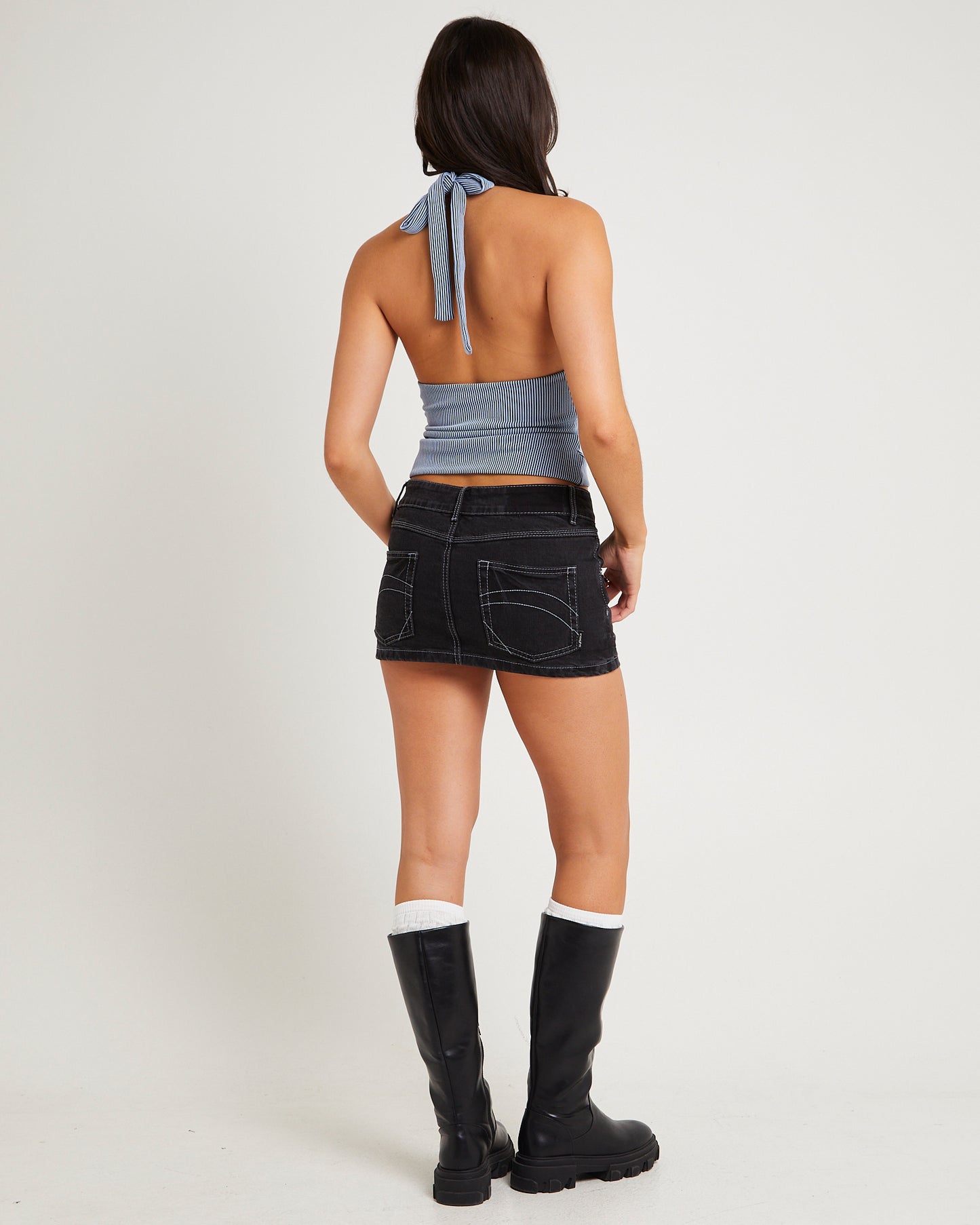 Niche Denim Mini Skirt