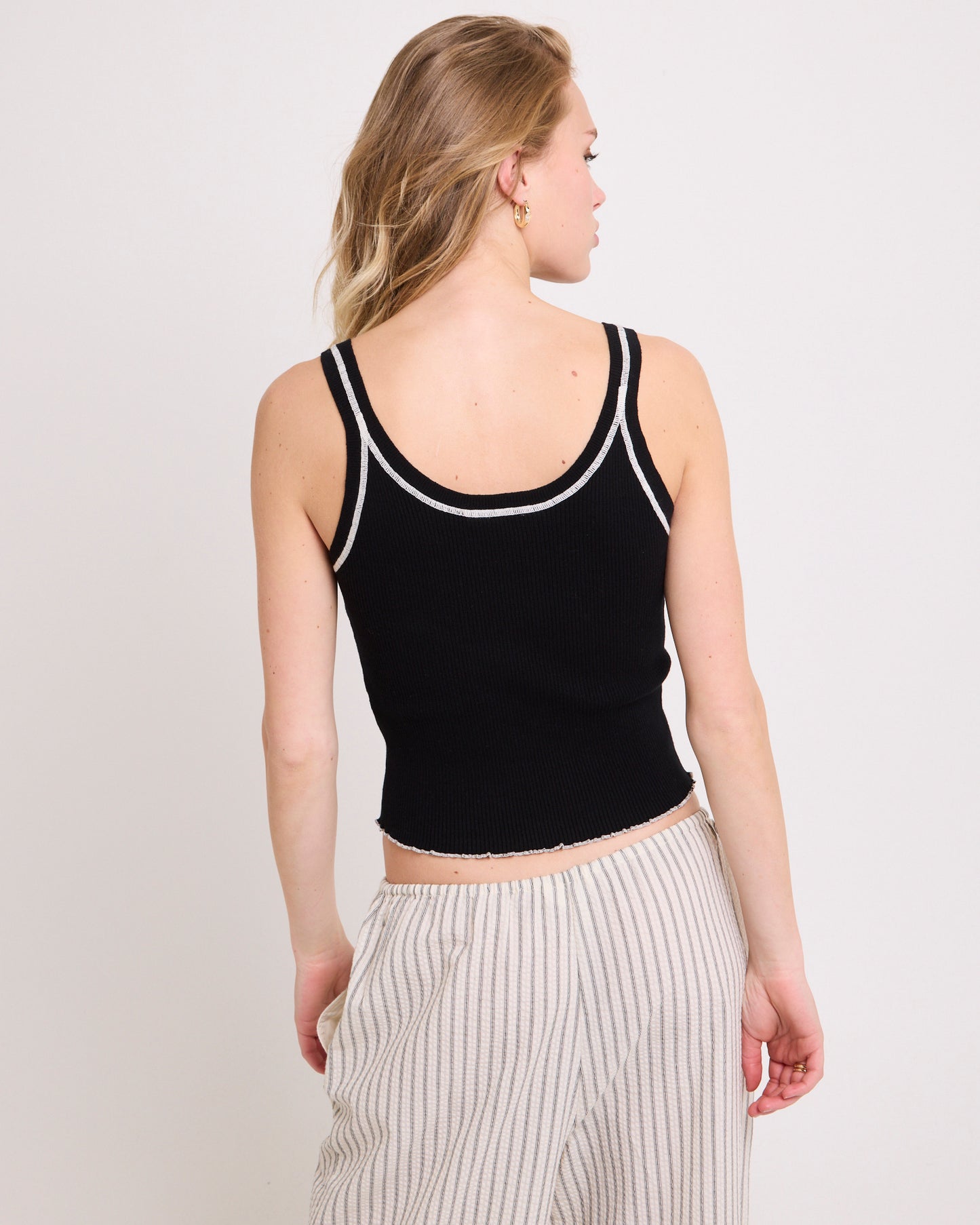 Bindi Contrast Tank Top