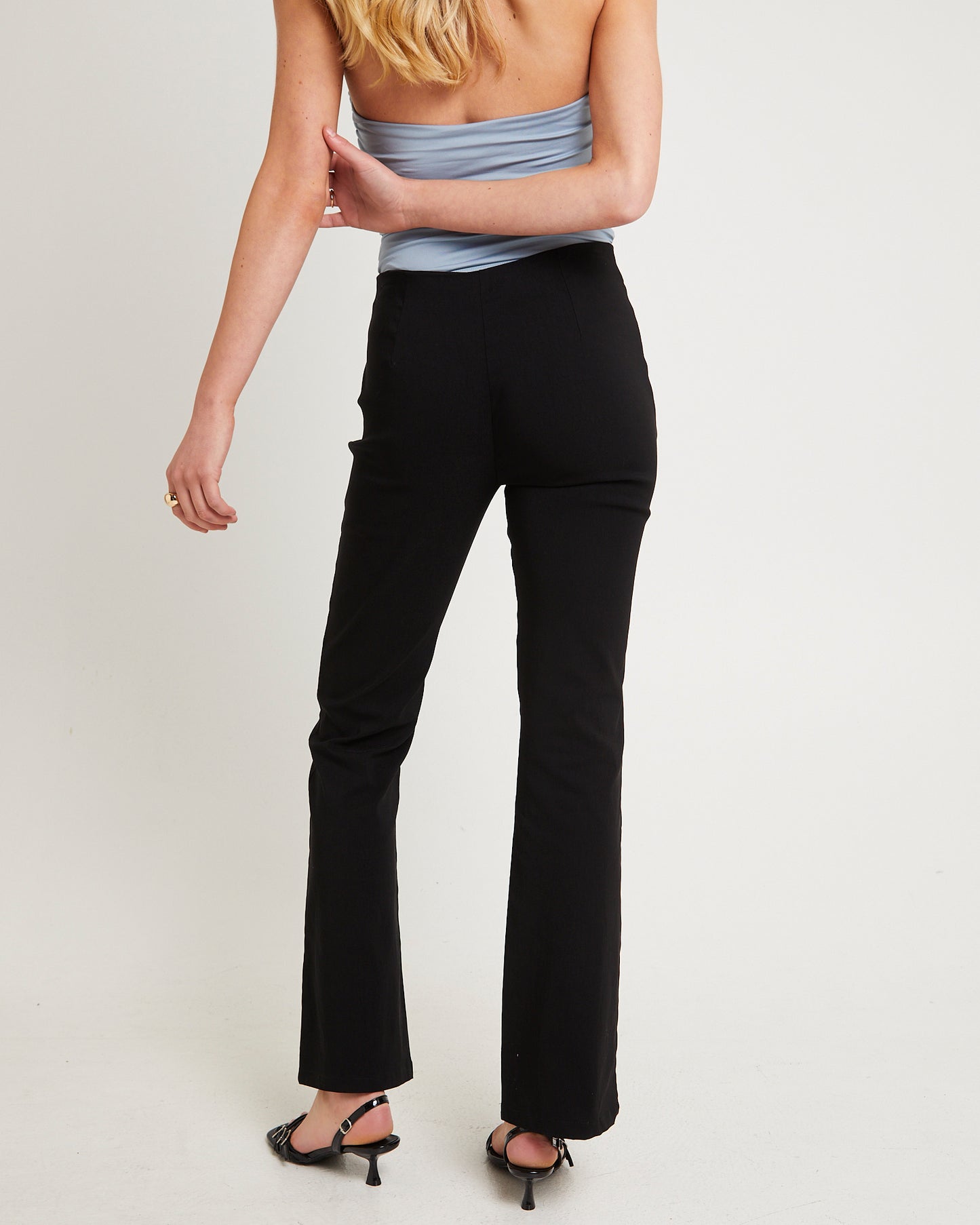 Brooklyn Bengaline Zip Pants