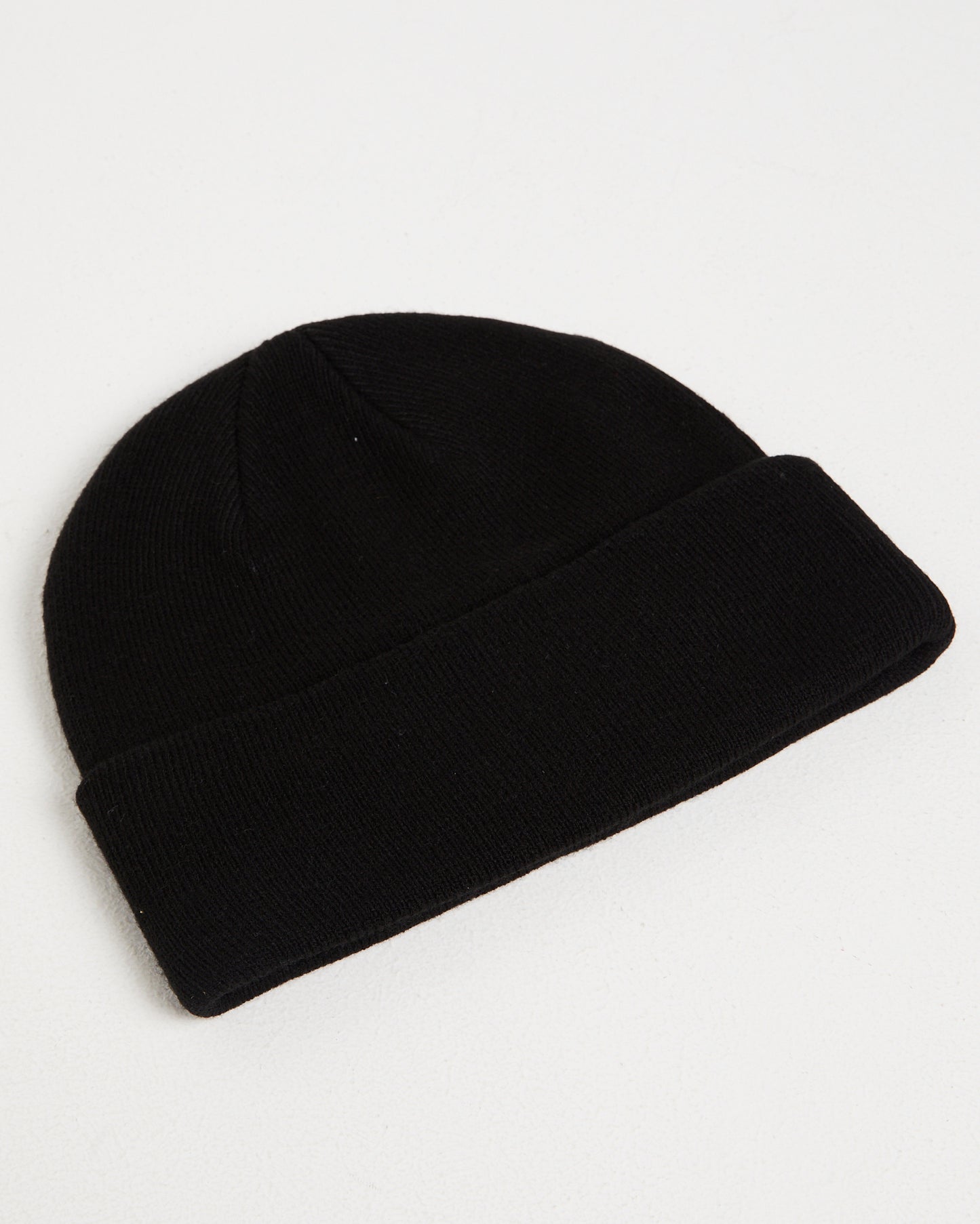 Beanie With Oval Logo Embroidery Patch
