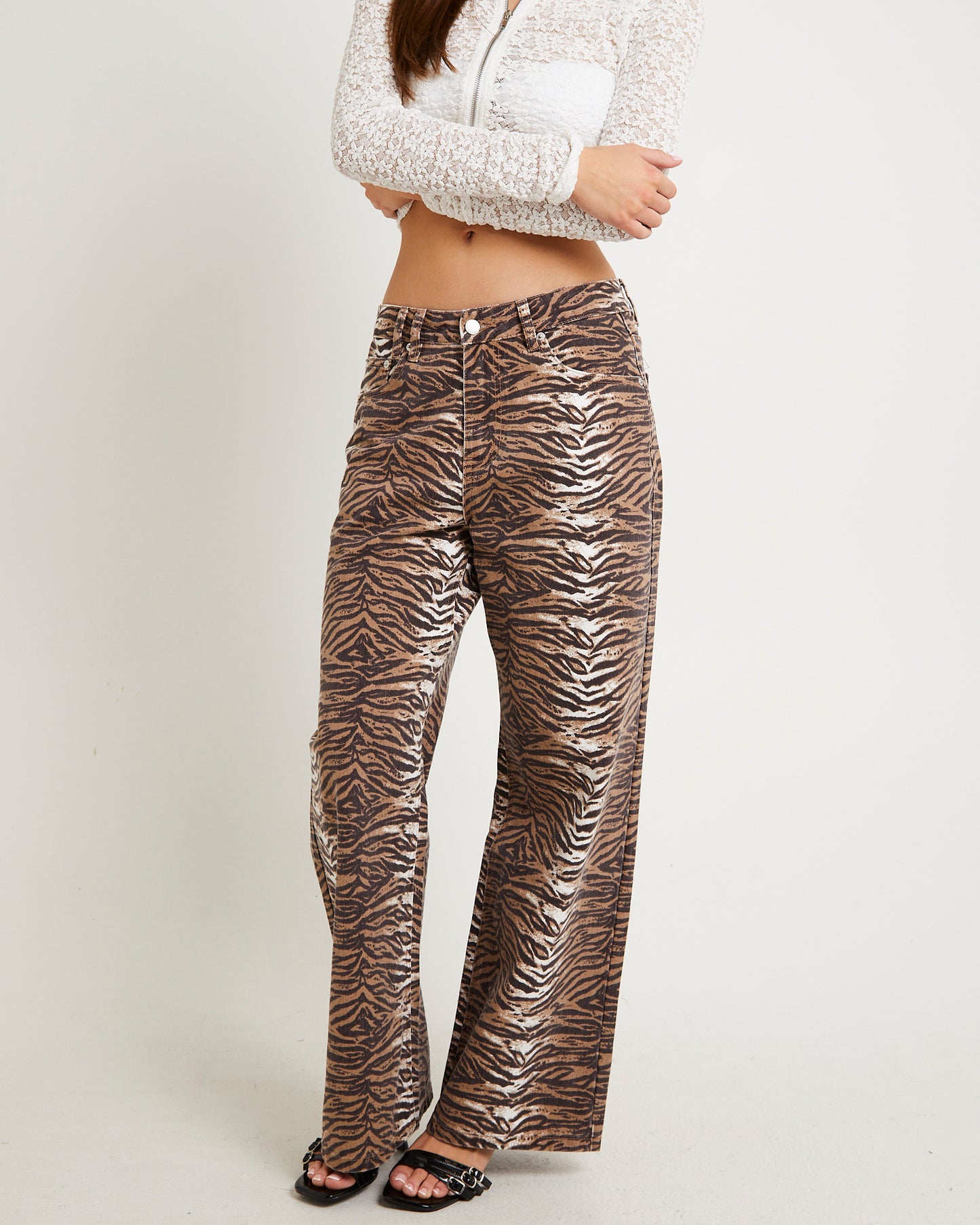 Rez Tiger Baggy Denim Jeans