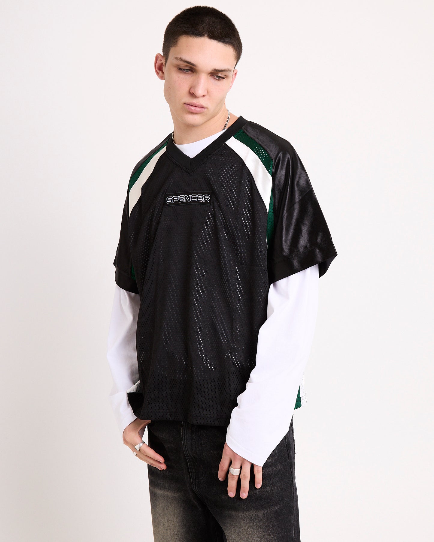 Kelsey Mesh Jersey Shirt