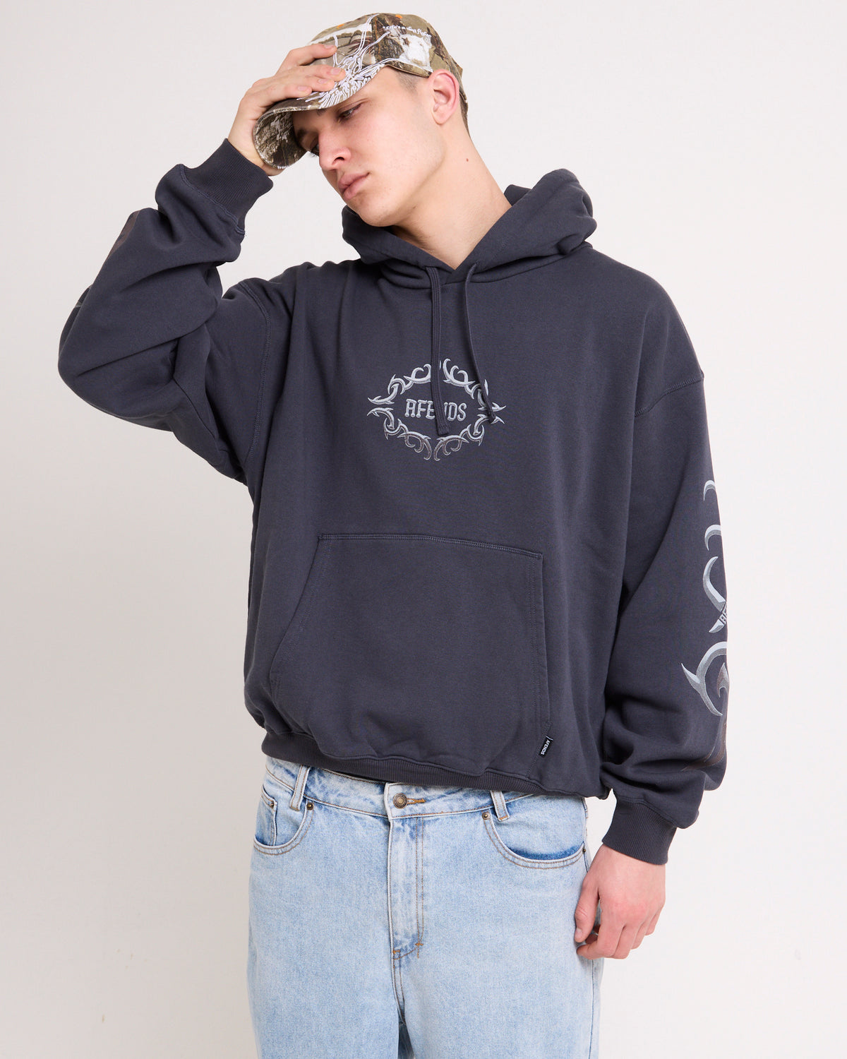 My Tribe Boxy Hoodie CHARCOAL