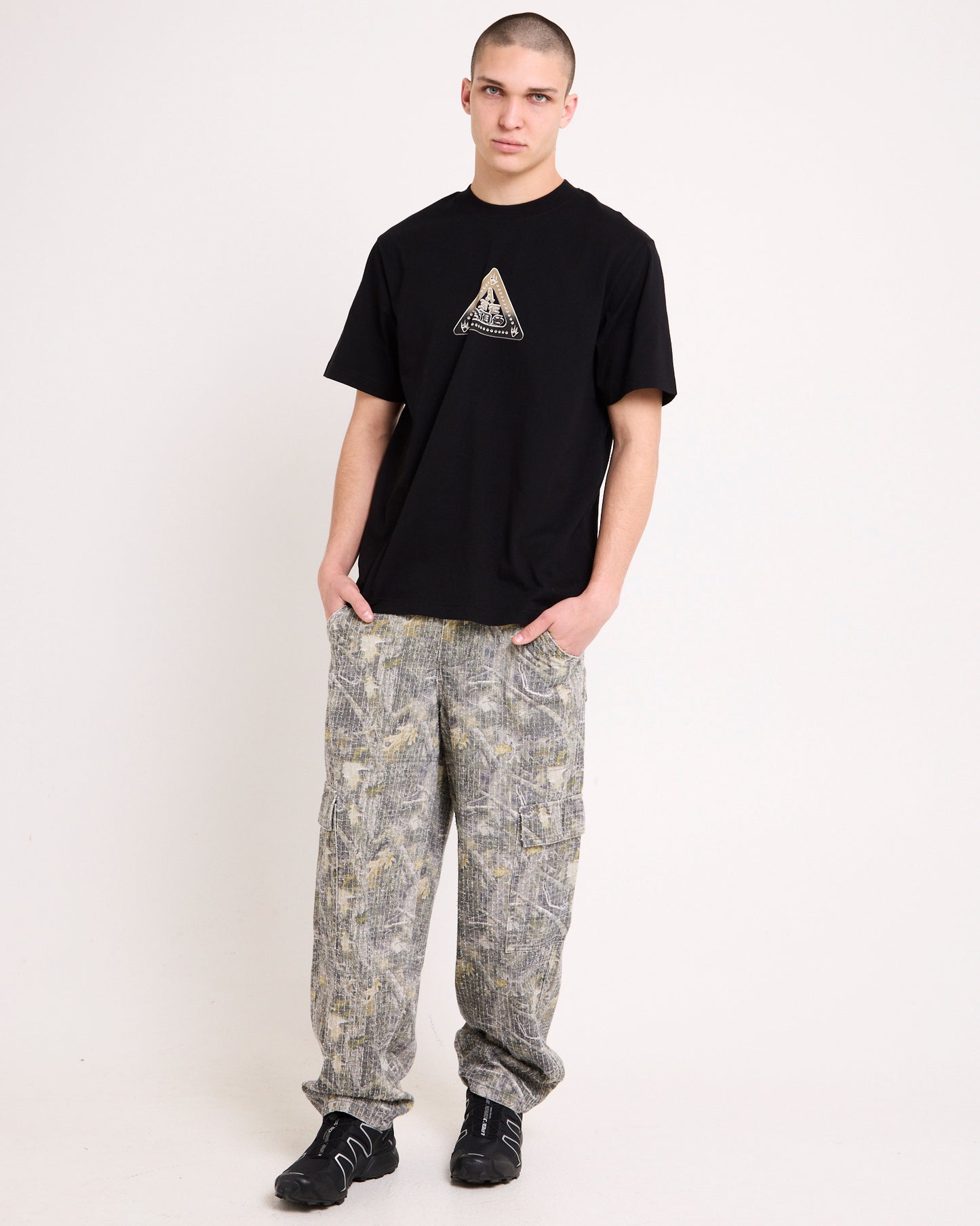 Embossed Retro T-Shirt