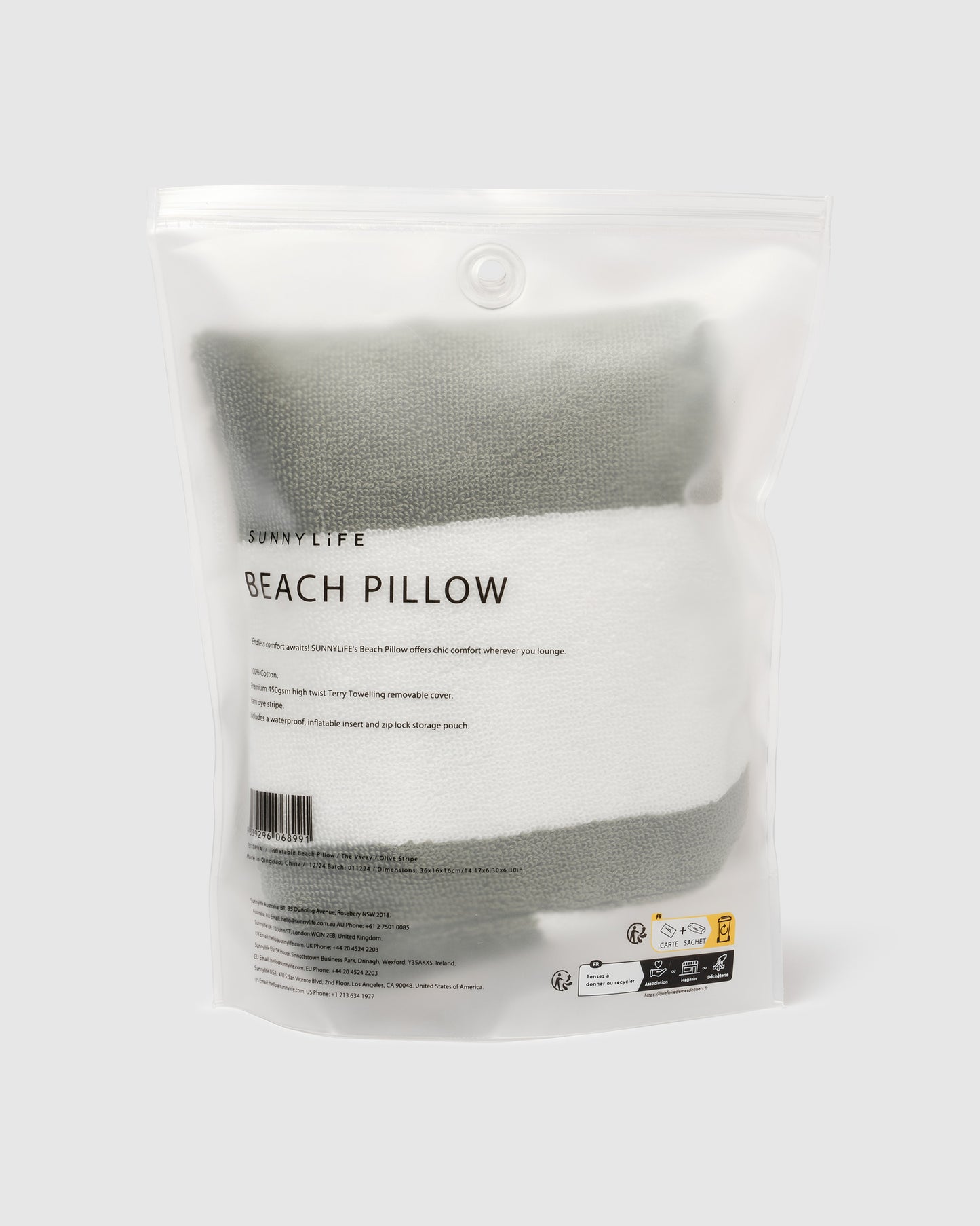 Inflatable Beach Pillow